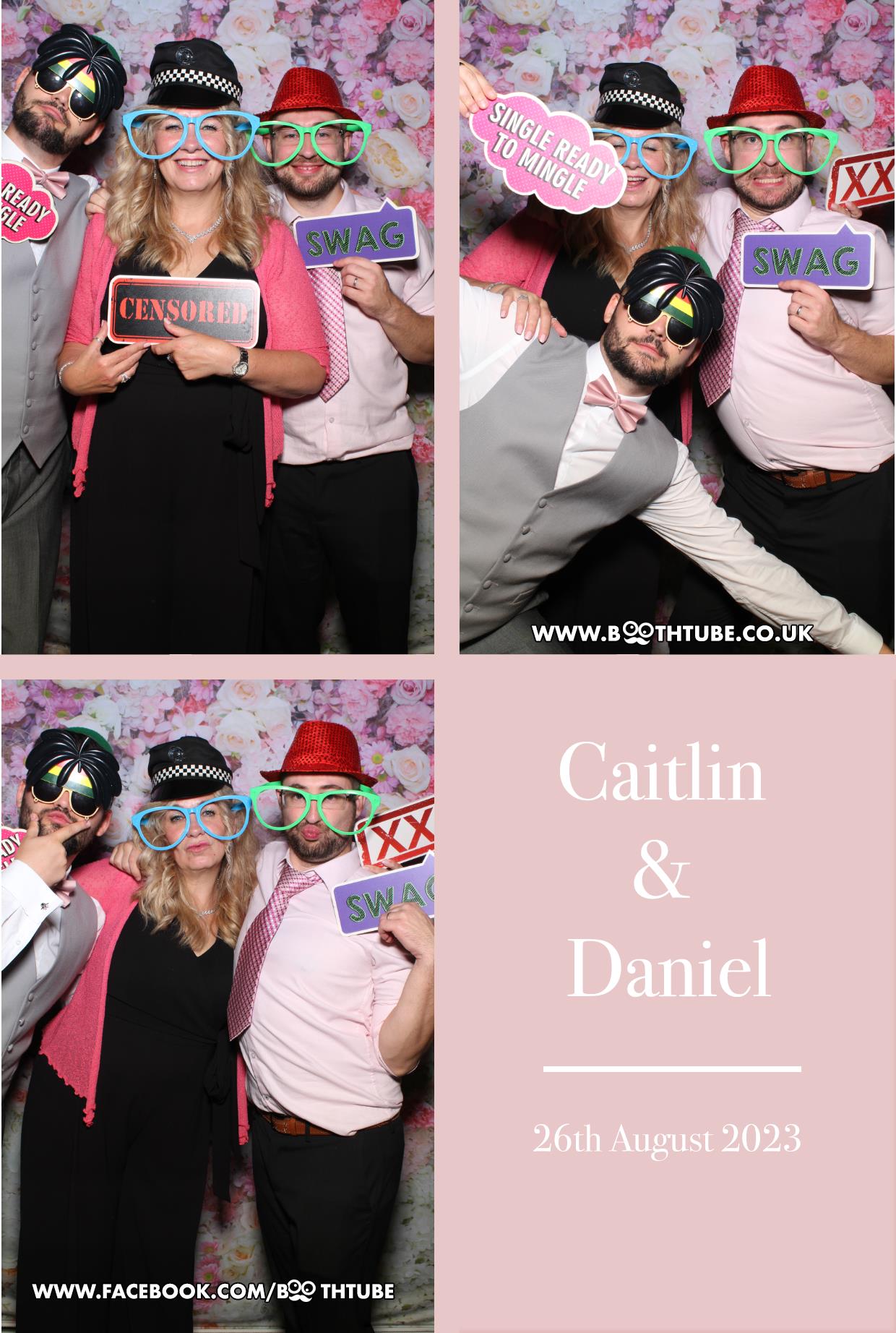 Caitlin & Daniel's Wedding  | View more photos from the event at gallery.boothtube.co.uk/u/BoothtubeLtd/Caitlin-Daniels-Wedding