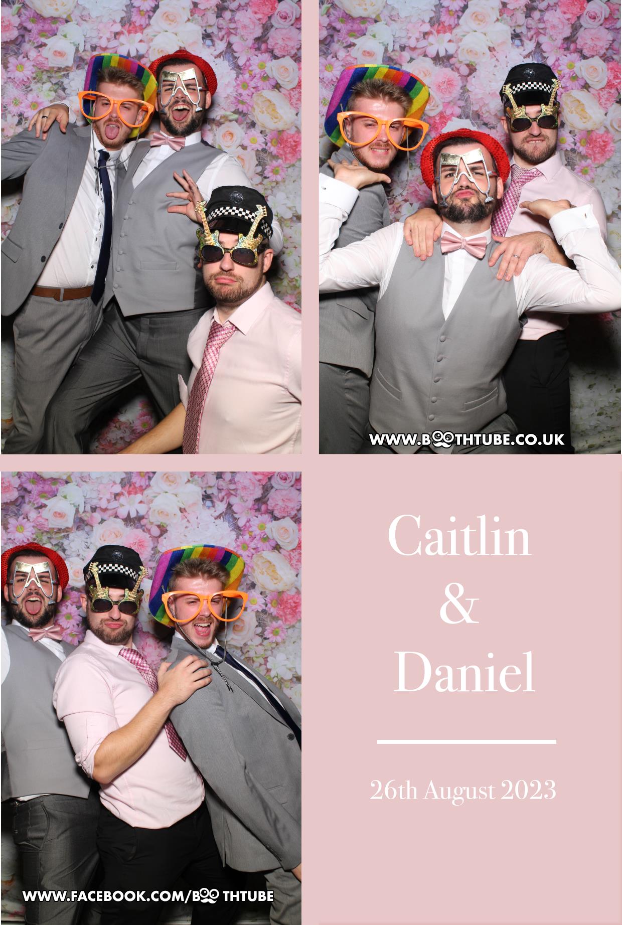 Caitlin & Daniel's Wedding  | View more photos from the event at gallery.boothtube.co.uk/u/BoothtubeLtd/Caitlin-Daniels-Wedding