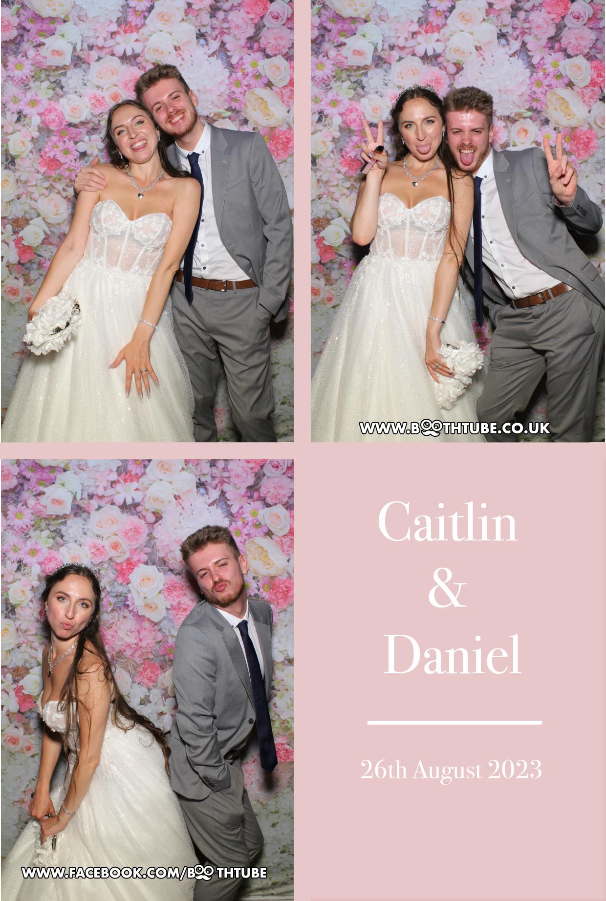 Caitlin & Daniel's Wedding  | View more photos from the event at gallery.boothtube.co.uk/u/BoothtubeLtd/Caitlin-Daniels-Wedding