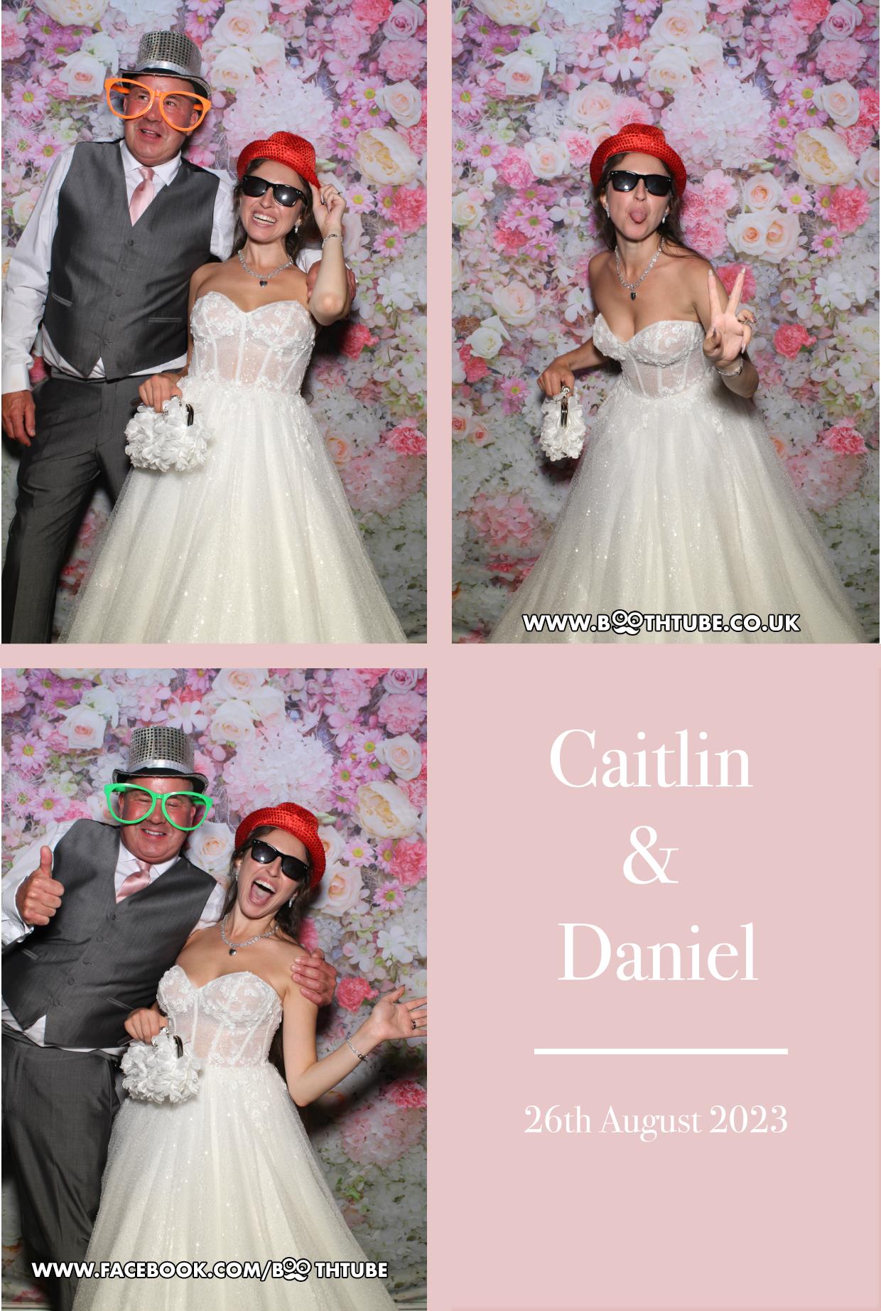 Caitlin & Daniel's Wedding  | View more photos from the event at gallery.boothtube.co.uk/u/BoothtubeLtd/Caitlin-Daniels-Wedding