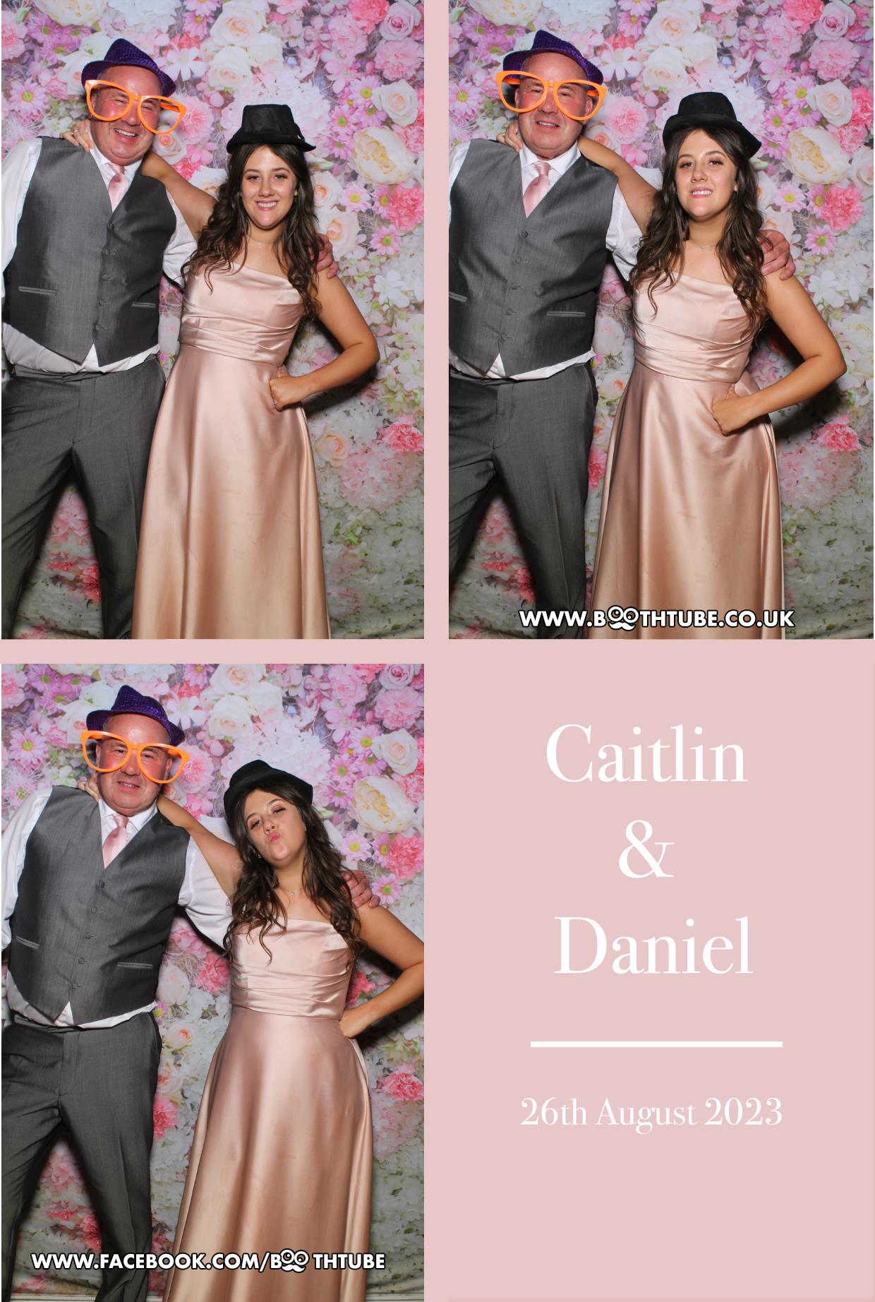 Caitlin & Daniel's Wedding  | View more photos from the event at gallery.boothtube.co.uk/u/BoothtubeLtd/Caitlin-Daniels-Wedding