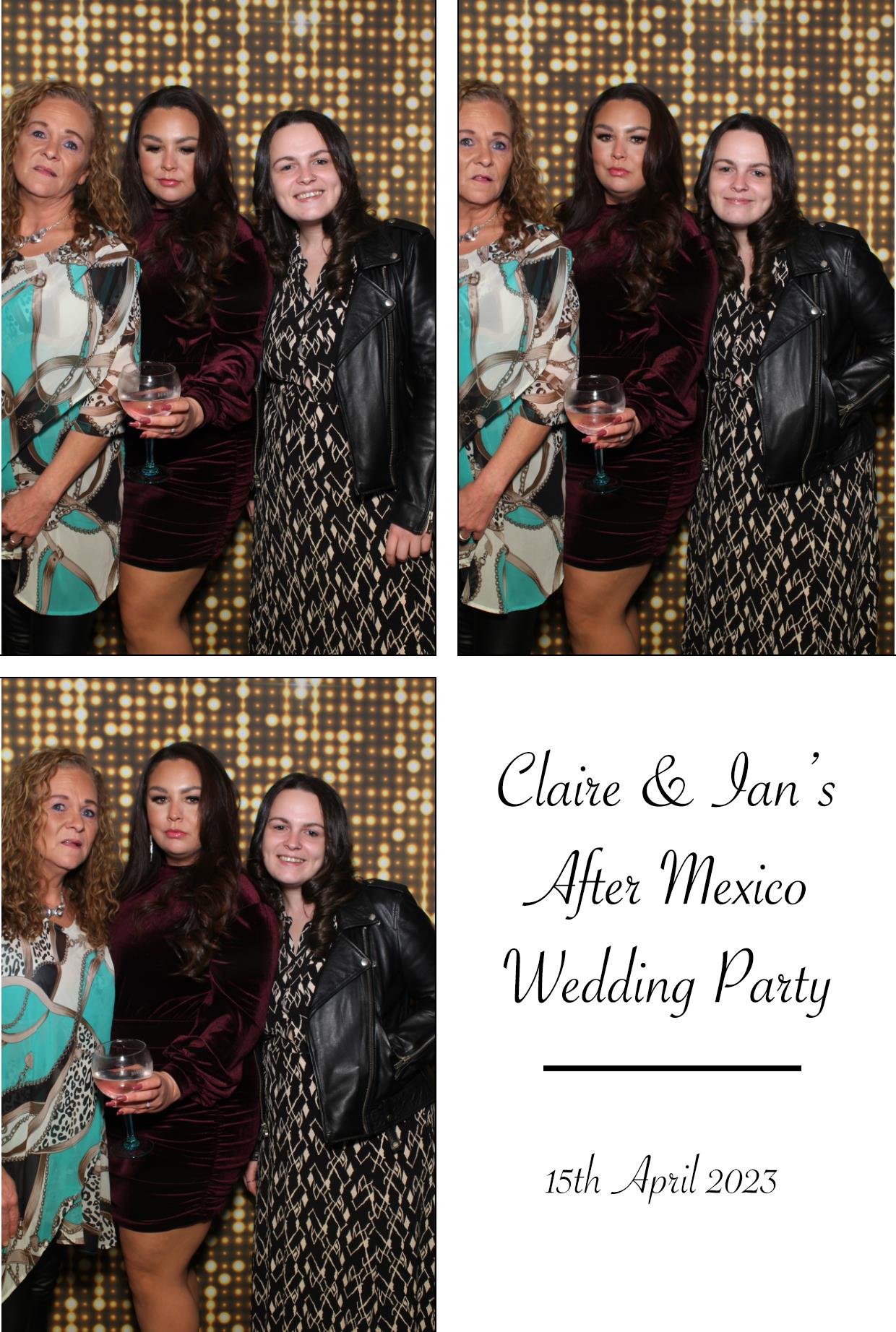Claire & Ian's After Mexico Party  | View more photos from the event at gallery.boothtube.co.uk/u/BoothtubeLtd/Claire-Ians-After-Mexico-Party
