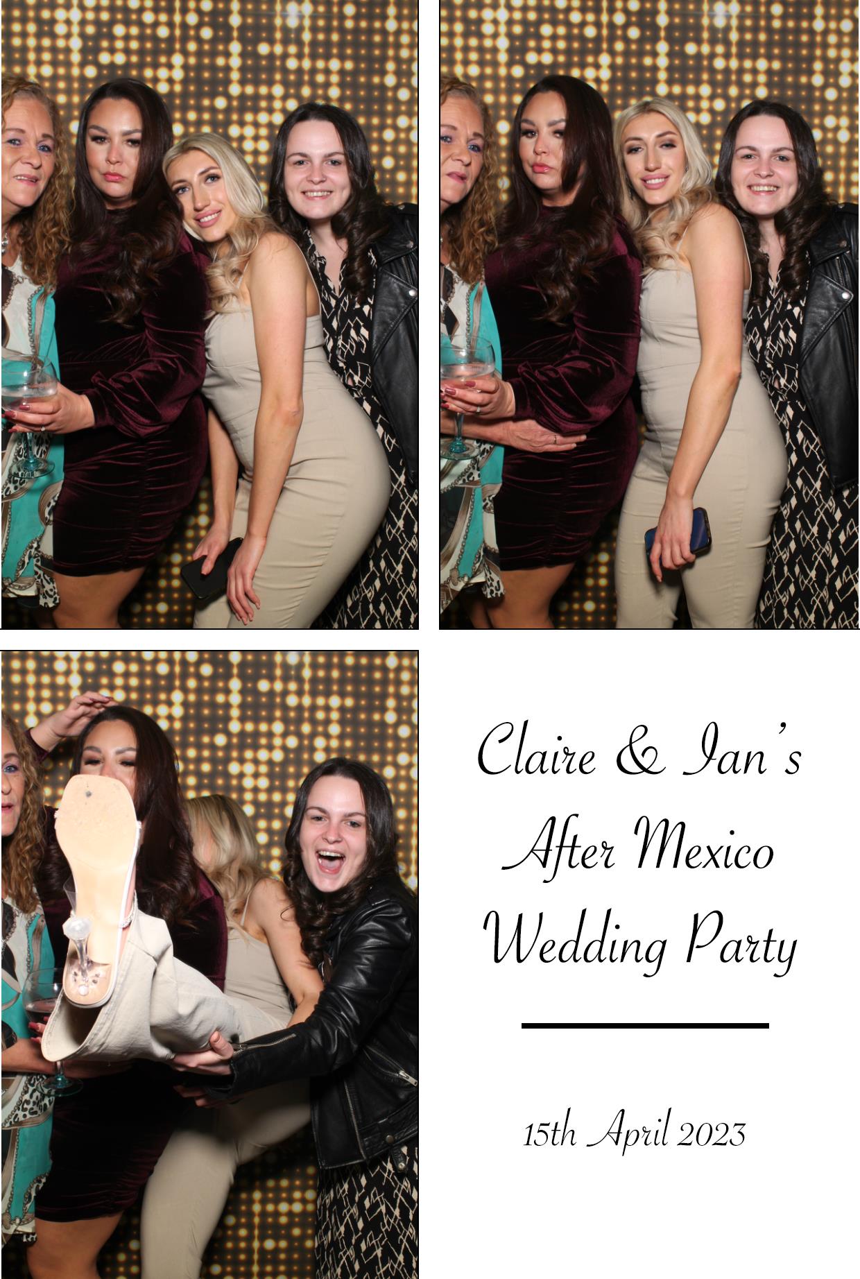 Claire & Ian's After Mexico Party  | View more photos from the event at gallery.boothtube.co.uk/u/BoothtubeLtd/Claire-Ians-After-Mexico-Party