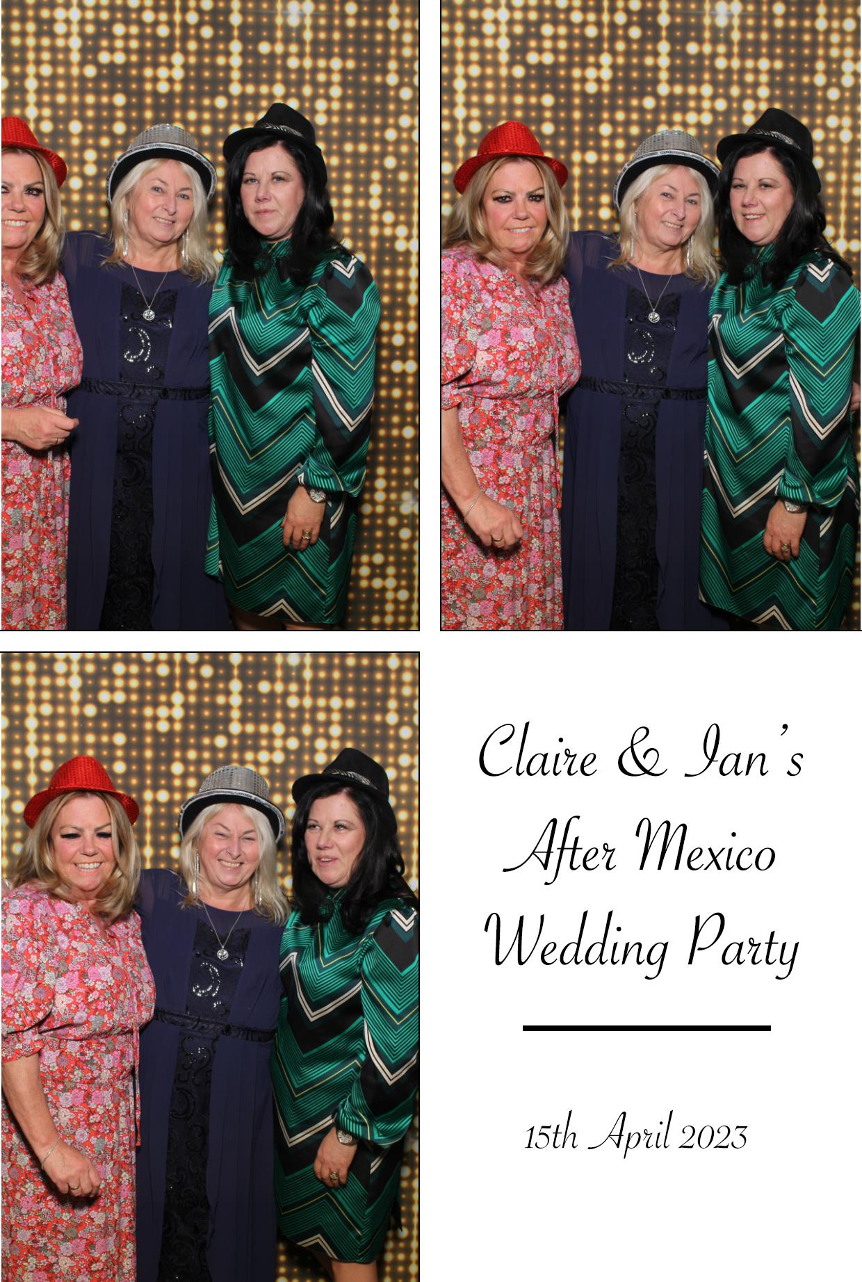 Claire & Ian's After Mexico Party  | View more photos from the event at gallery.boothtube.co.uk/u/BoothtubeLtd/Claire-Ians-After-Mexico-Party