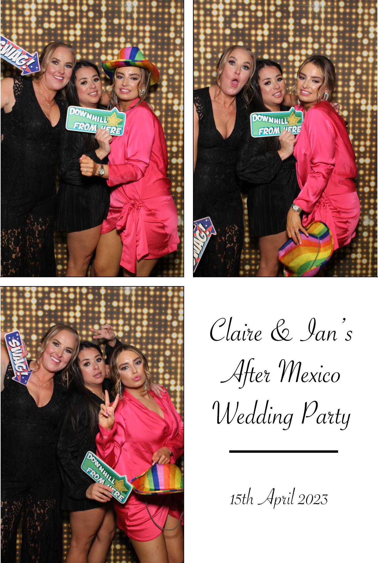 Claire & Ian's After Mexico Party  | View more photos from the event at gallery.boothtube.co.uk/u/BoothtubeLtd/Claire-Ians-After-Mexico-Party