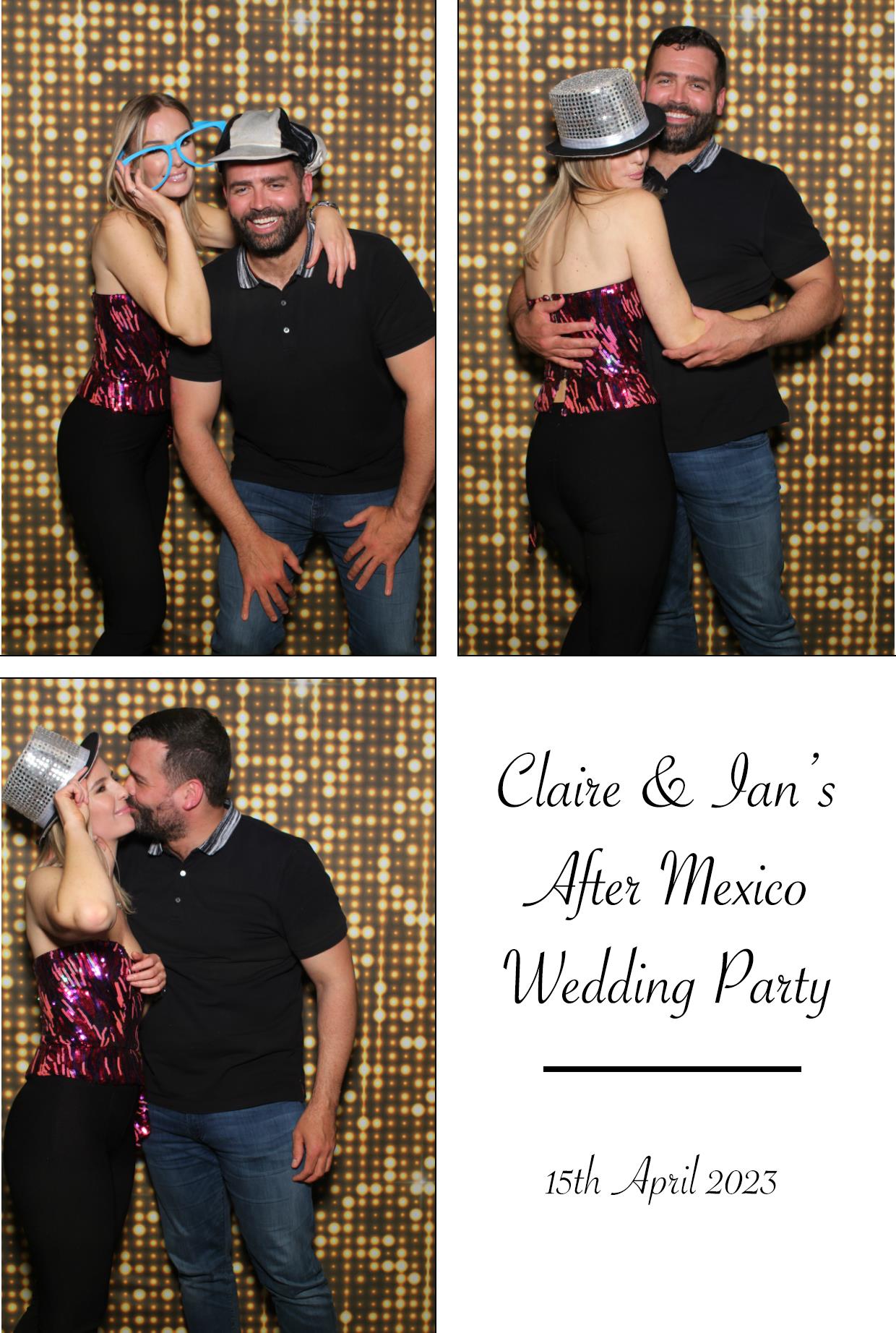 Claire & Ian's After Mexico Party  | View more photos from the event at gallery.boothtube.co.uk/u/BoothtubeLtd/Claire-Ians-After-Mexico-Party
