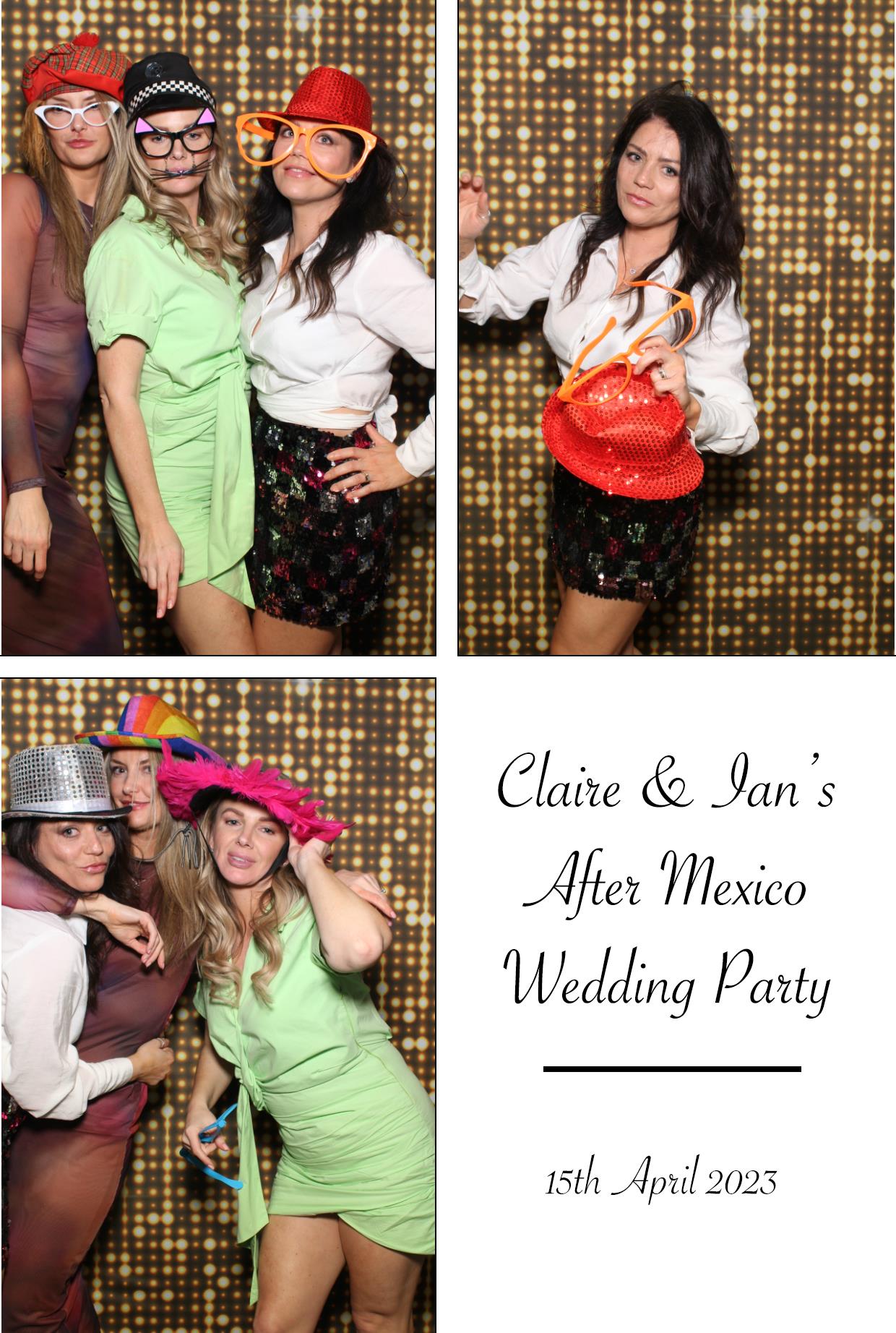 Claire & Ian's After Mexico Party  | View more photos from the event at gallery.boothtube.co.uk/u/BoothtubeLtd/Claire-Ians-After-Mexico-Party