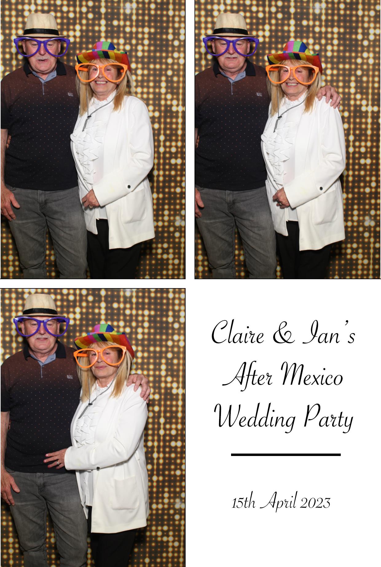 Claire & Ian's After Mexico Party  | View more photos from the event at gallery.boothtube.co.uk/u/BoothtubeLtd/Claire-Ians-After-Mexico-Party