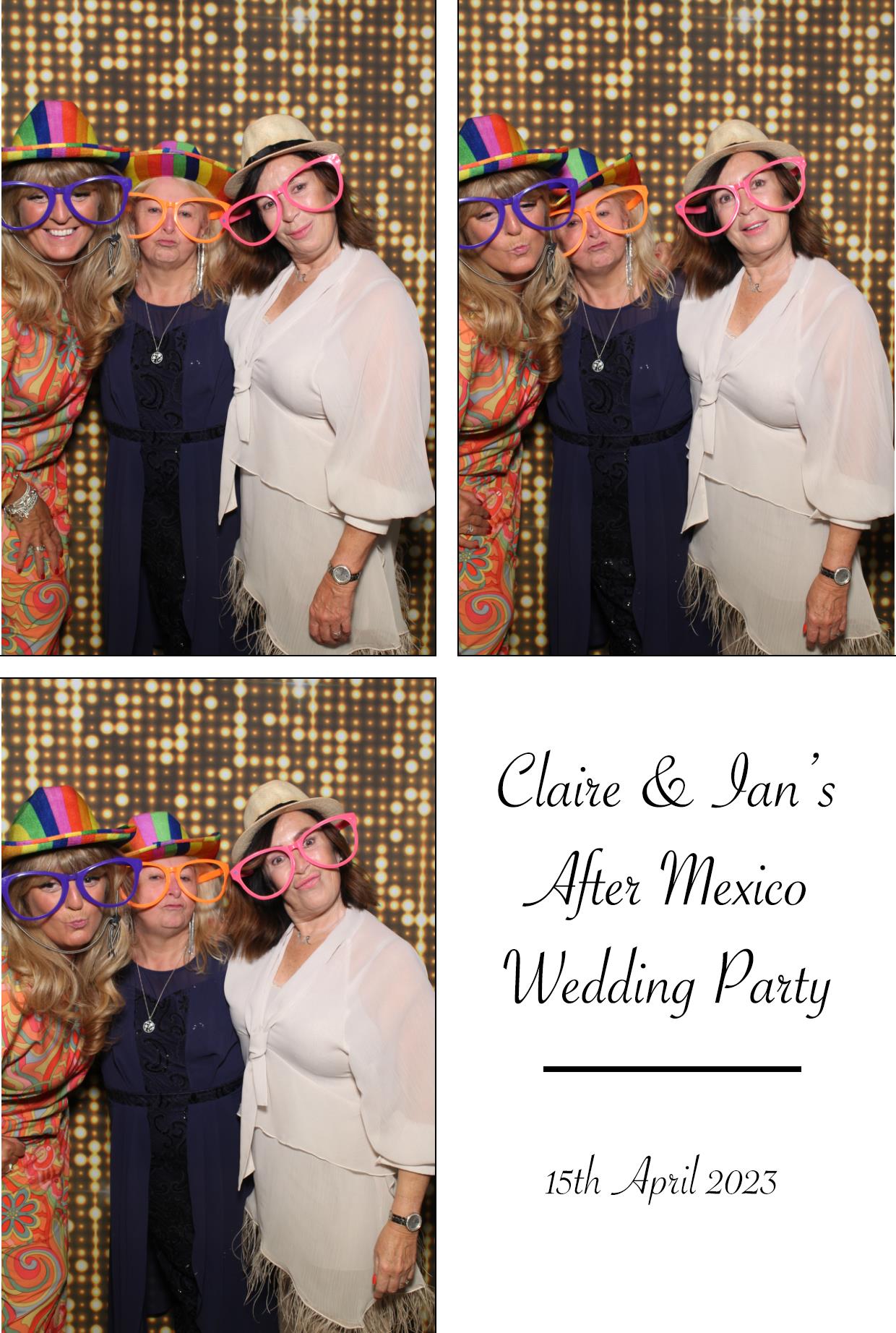 Claire & Ian's After Mexico Party  | View more photos from the event at gallery.boothtube.co.uk/u/BoothtubeLtd/Claire-Ians-After-Mexico-Party