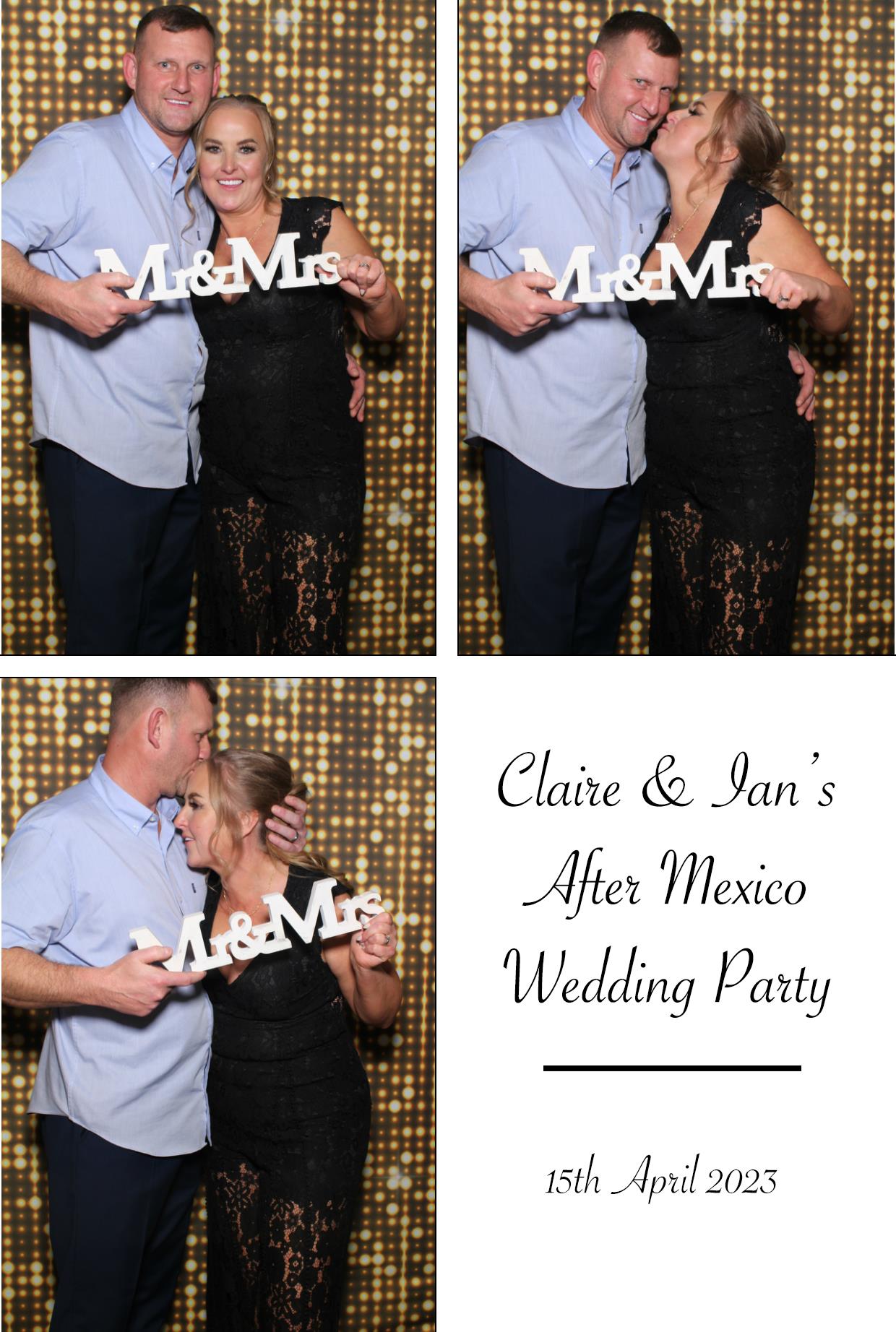 Claire & Ian's After Mexico Party  | View more photos from the event at gallery.boothtube.co.uk/u/BoothtubeLtd/Claire-Ians-After-Mexico-Party