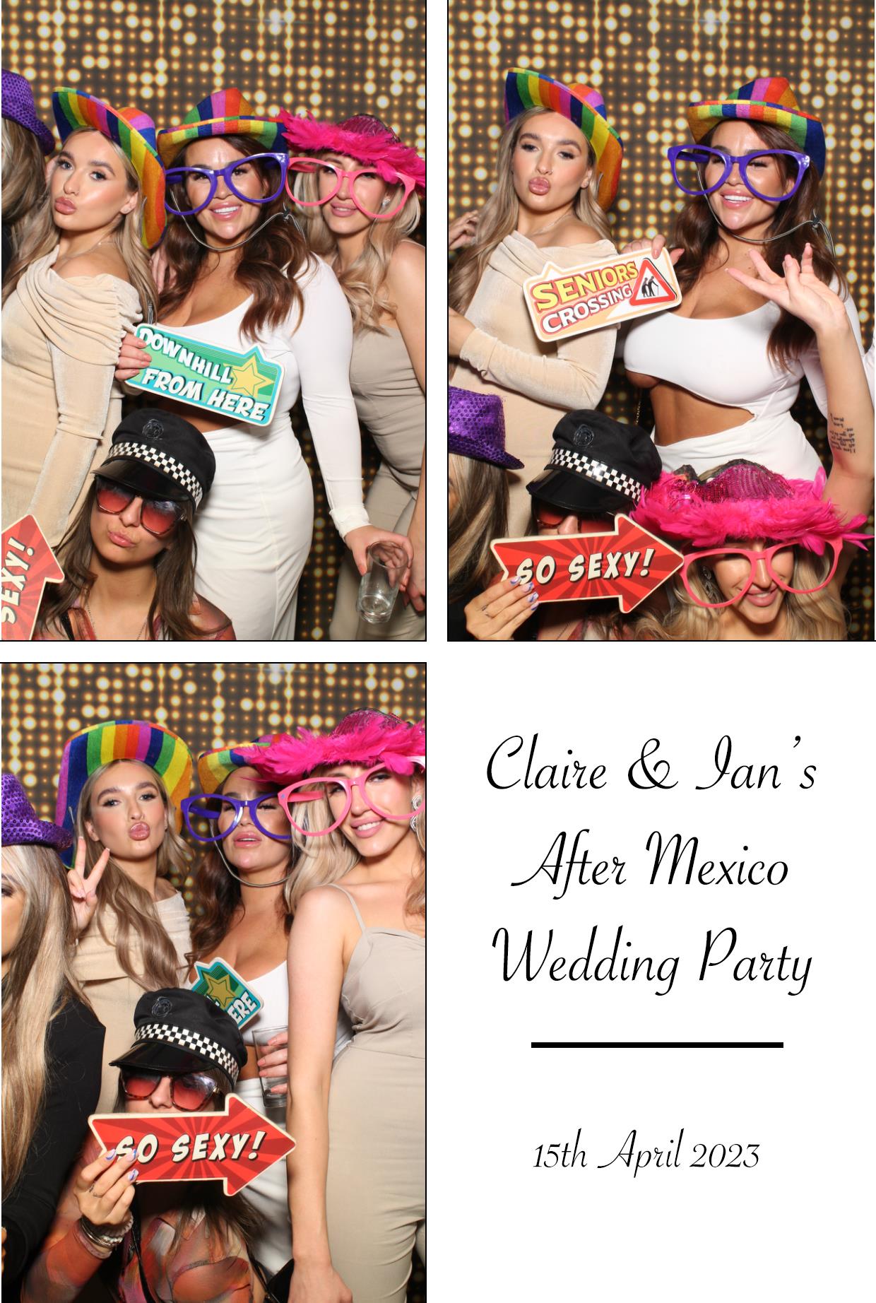 Claire & Ian's After Mexico Party  | View more photos from the event at gallery.boothtube.co.uk/u/BoothtubeLtd/Claire-Ians-After-Mexico-Party