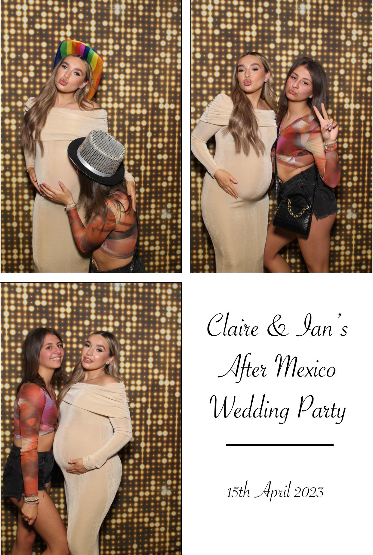 Claire & Ian's After Mexico Party  | View more photos from the event at gallery.boothtube.co.uk/u/BoothtubeLtd/Claire-Ians-After-Mexico-Party