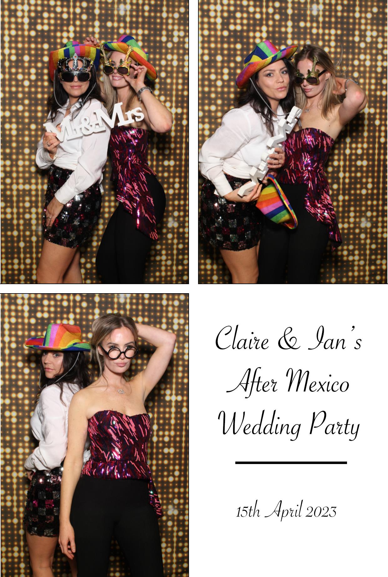Claire & Ian's After Mexico Party  | View more photos from the event at gallery.boothtube.co.uk/u/BoothtubeLtd/Claire-Ians-After-Mexico-Party