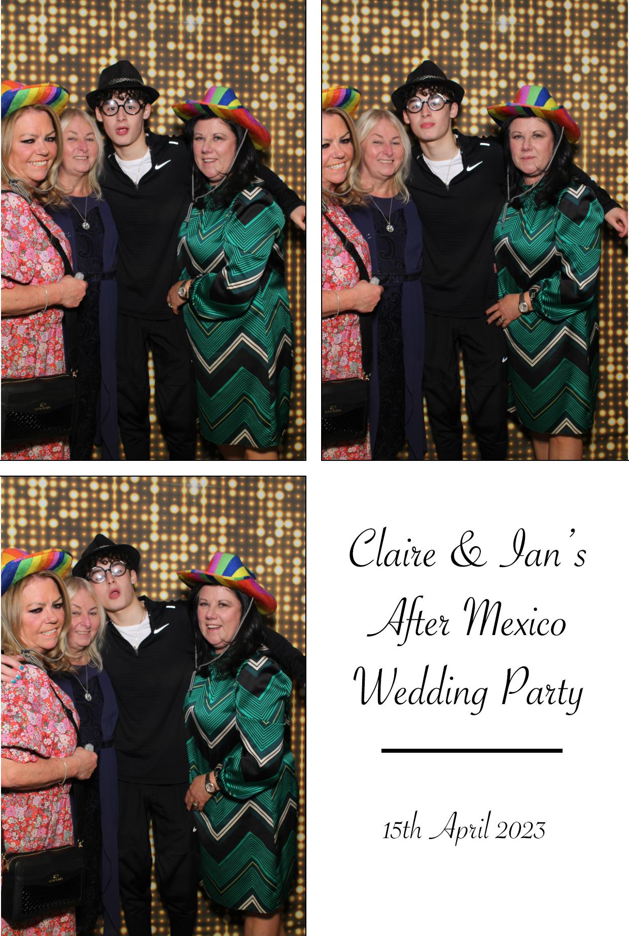 Claire & Ian's After Mexico Party  | View more photos from the event at gallery.boothtube.co.uk/u/BoothtubeLtd/Claire-Ians-After-Mexico-Party