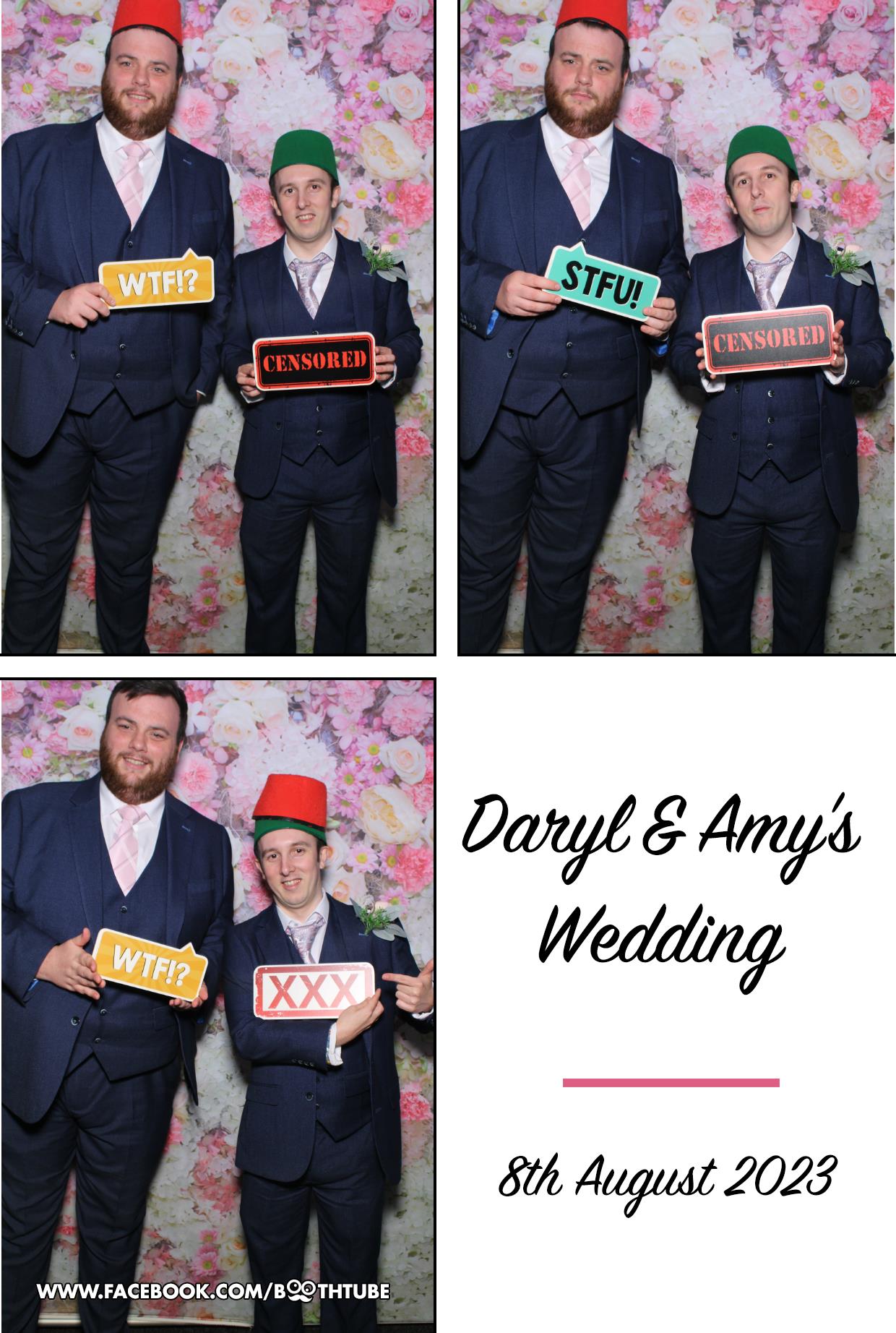 Daryl & Amy's Wedding | View more photos from the event at gallery.boothtube.co.uk/u/BoothtubeLtd/Daryl-Amys-Wedding