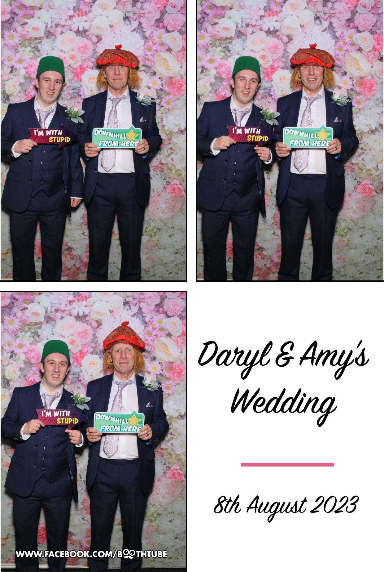 Daryl & Amy's Wedding | View more photos from the event at gallery.boothtube.co.uk/u/BoothtubeLtd/Daryl-Amys-Wedding