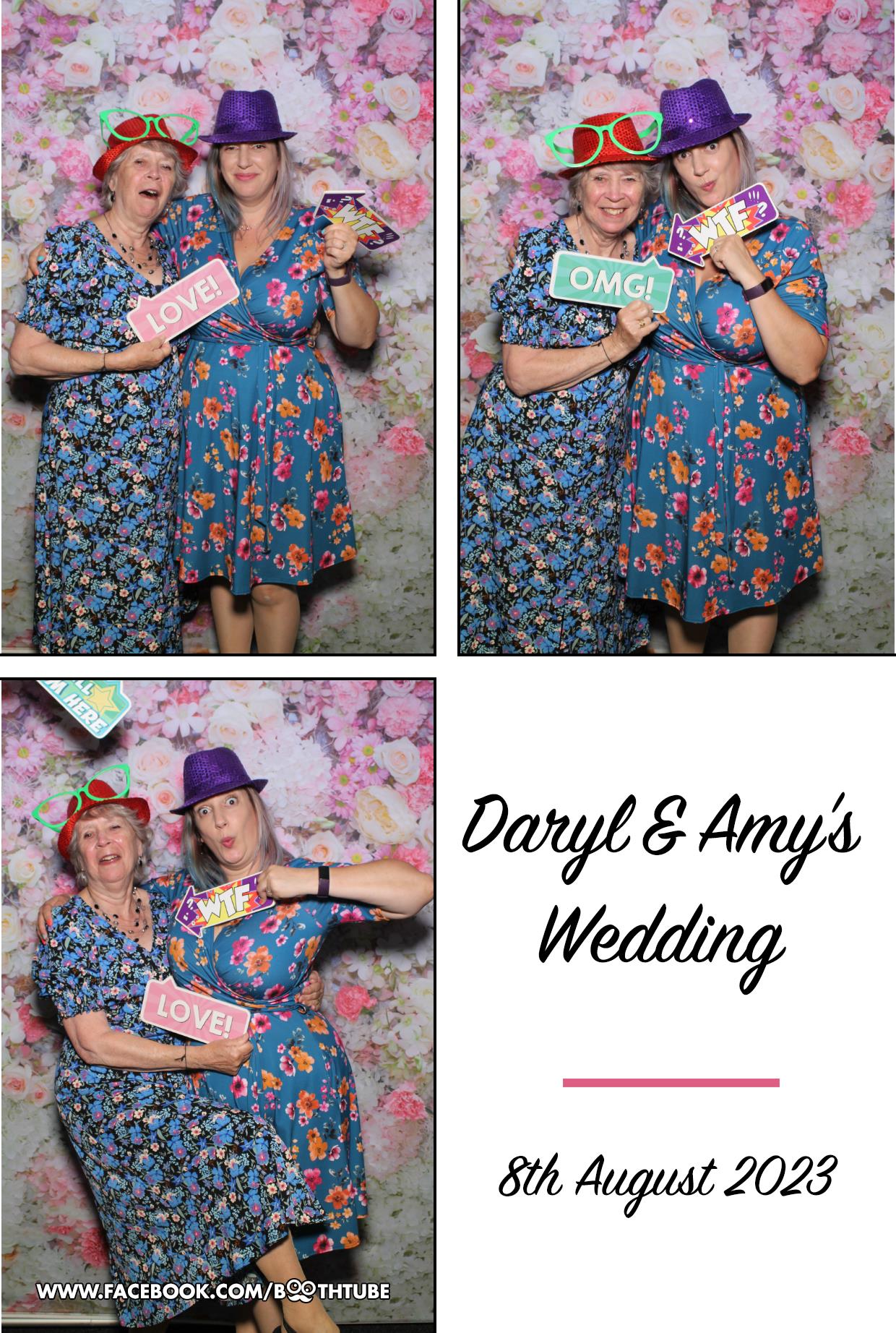 Daryl & Amy's Wedding | View more photos from the event at gallery.boothtube.co.uk/u/BoothtubeLtd/Daryl-Amys-Wedding