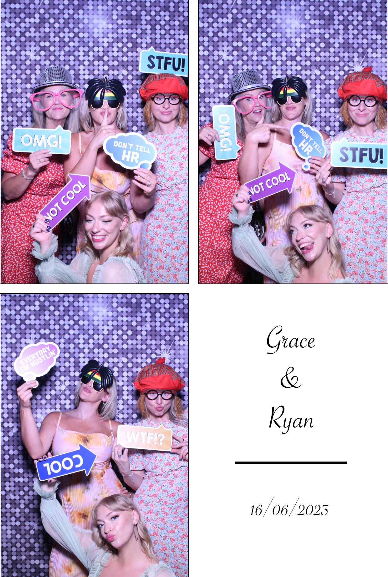 Grace & Ryan's Wedding | View more photos from the event at gallery.boothtube.co.uk/u/BoothtubeLtd/Grace-Ryans-Wedding
