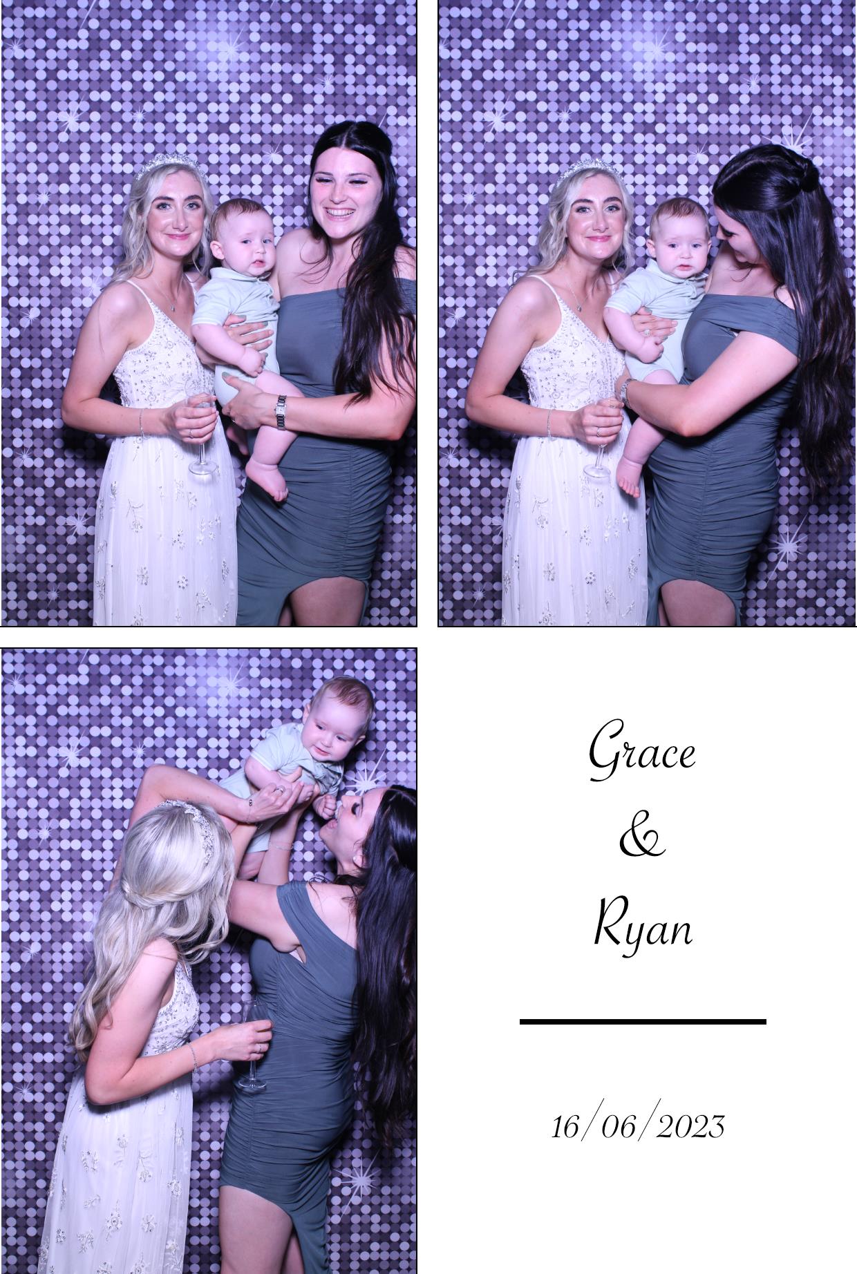 Grace & Ryan's Wedding | View more photos from the event at gallery.boothtube.co.uk/u/BoothtubeLtd/Grace-Ryans-Wedding