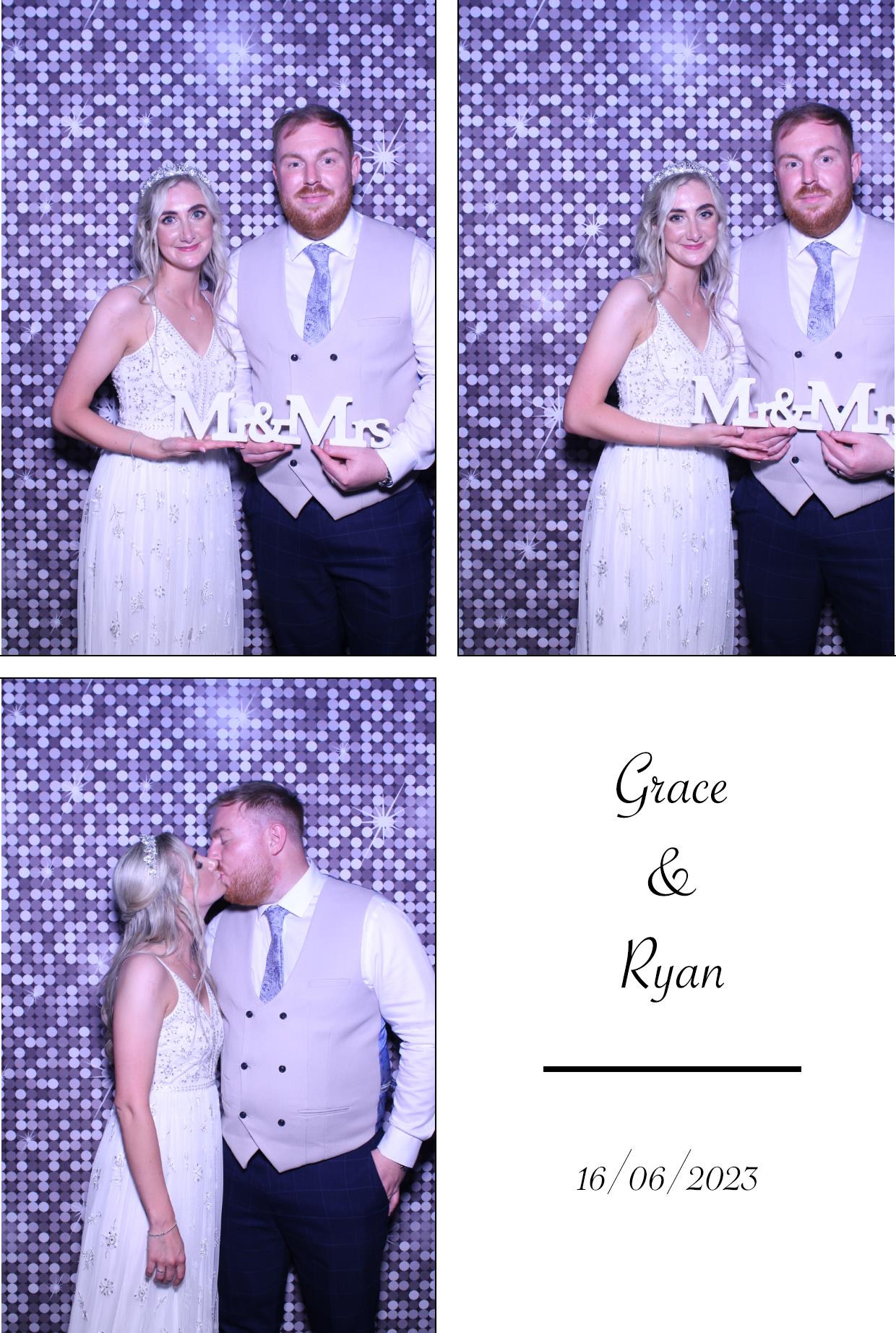 Grace & Ryan's Wedding | View more photos from the event at gallery.boothtube.co.uk/u/BoothtubeLtd/Grace-Ryans-Wedding