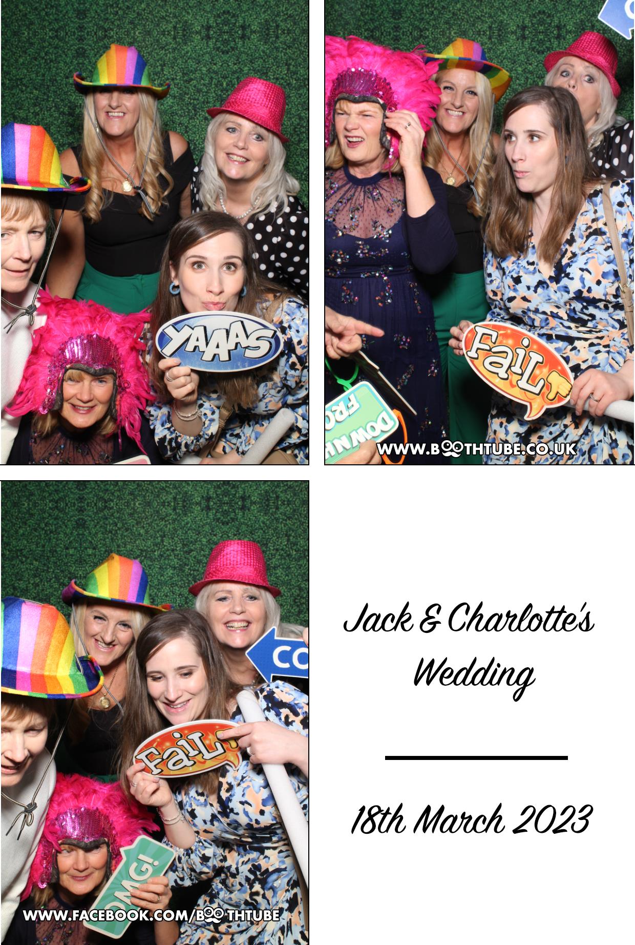  Jack & Charlotte's Wedding  | View more photos from the event at gallery.boothtube.co.uk/u/BoothtubeLtd/Jack-Charlottes-Wedding