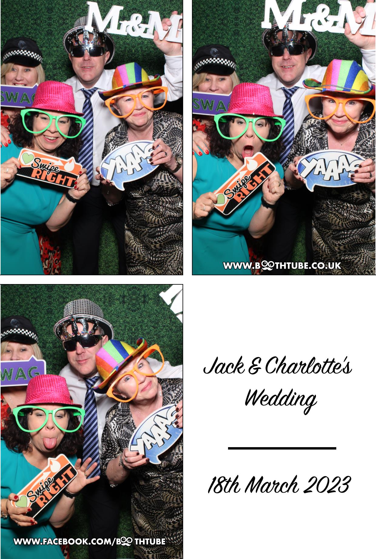  Jack & Charlotte's Wedding  | View more photos from the event at gallery.boothtube.co.uk/u/BoothtubeLtd/Jack-Charlottes-Wedding