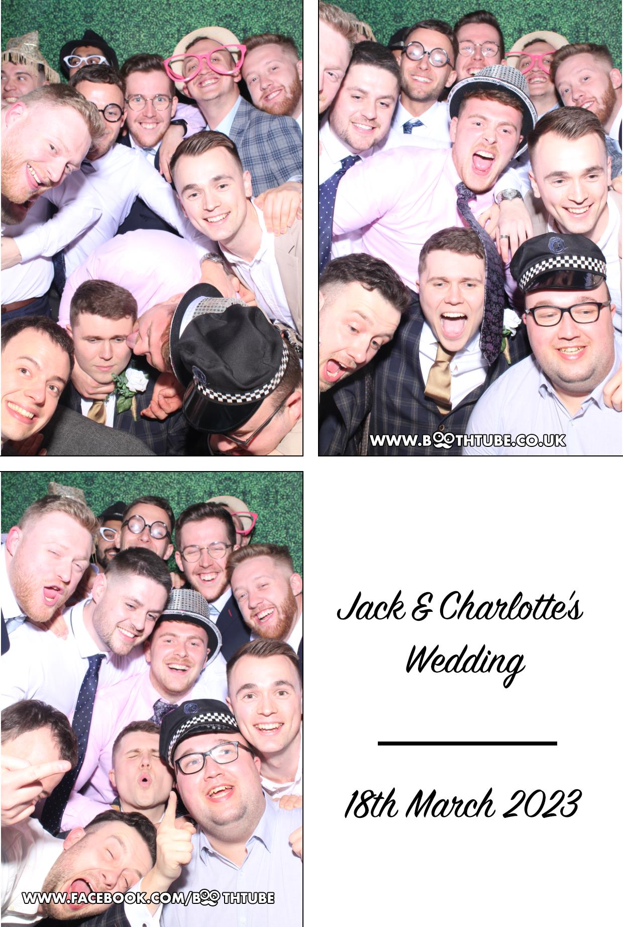  Jack & Charlotte's Wedding  | View more photos from the event at gallery.boothtube.co.uk/u/BoothtubeLtd/Jack-Charlottes-Wedding
