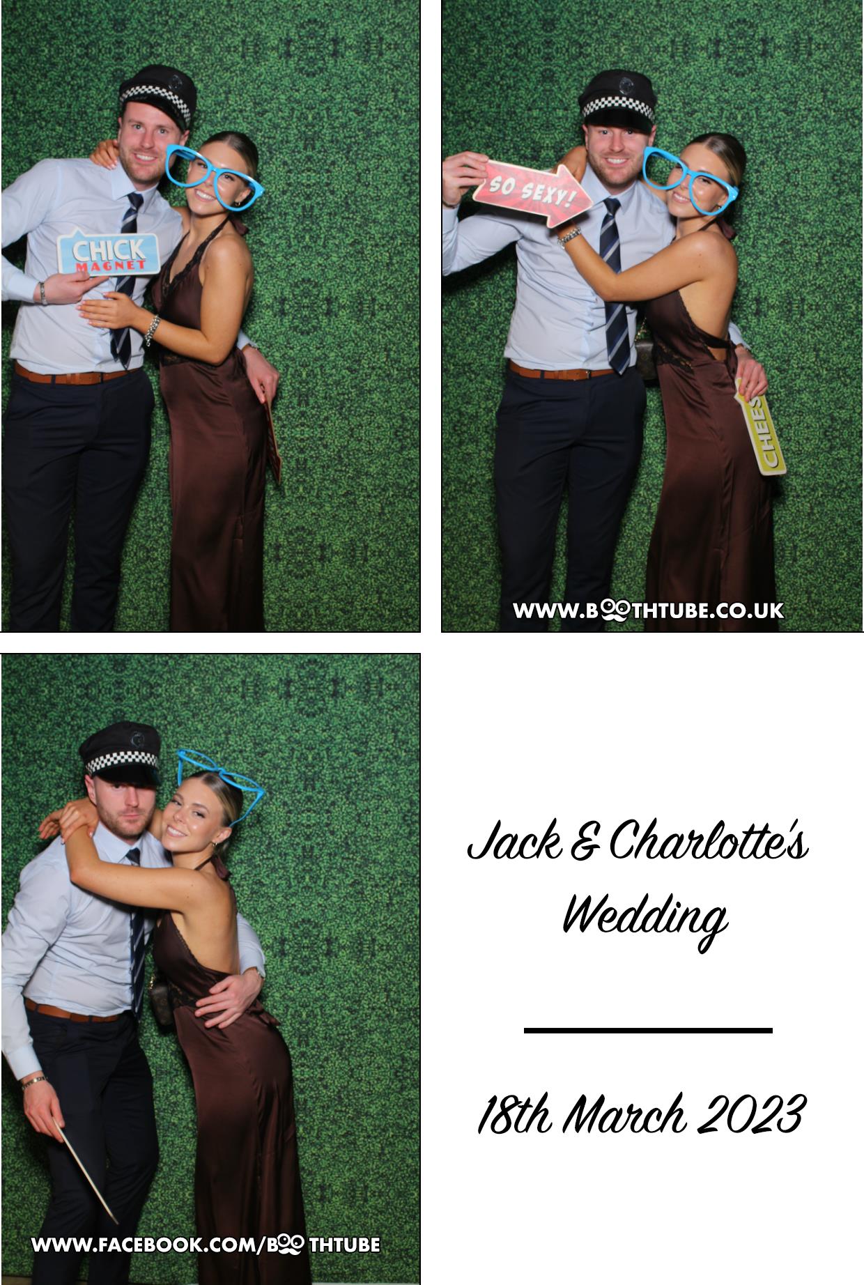  Jack & Charlotte's Wedding  | View more photos from the event at gallery.boothtube.co.uk/u/BoothtubeLtd/Jack-Charlottes-Wedding
