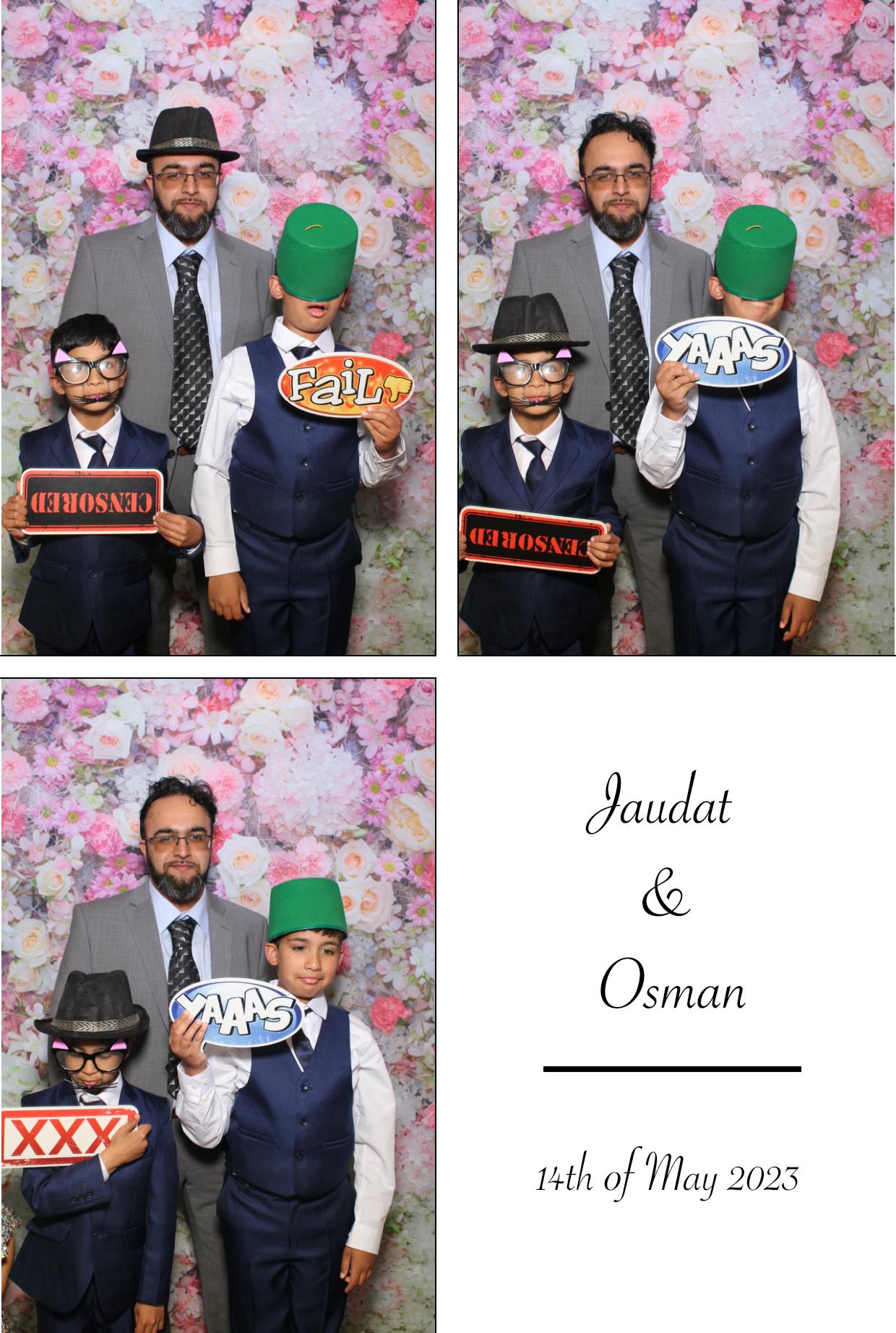 Jaudat & Osman's Wedding | View more photos from the event at gallery.boothtube.co.uk/u/BoothtubeLtd/Jaudat-Osmans-Wedding