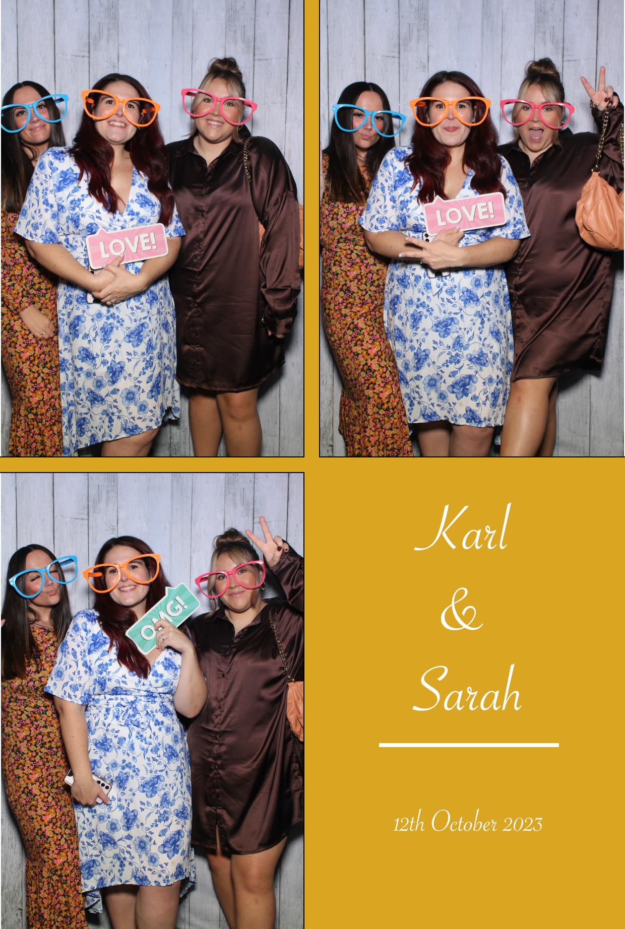 Karl & Sarah's Wedding | View more photos from the event at gallery.boothtube.co.uk/u/BoothtubeLtd/Karl-Sarahs-Wedding