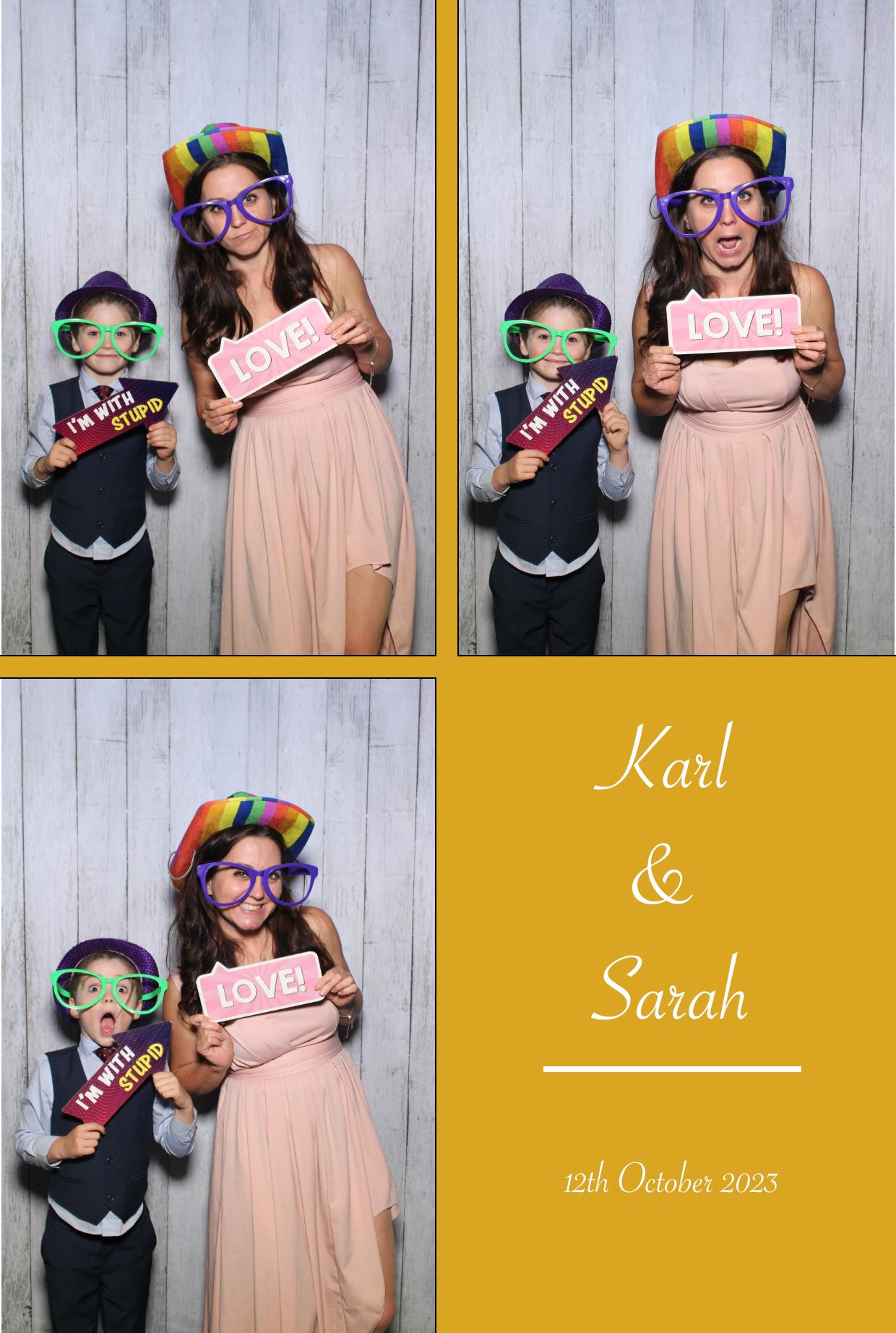 Karl & Sarah's Wedding | View more photos from the event at gallery.boothtube.co.uk/u/BoothtubeLtd/Karl-Sarahs-Wedding