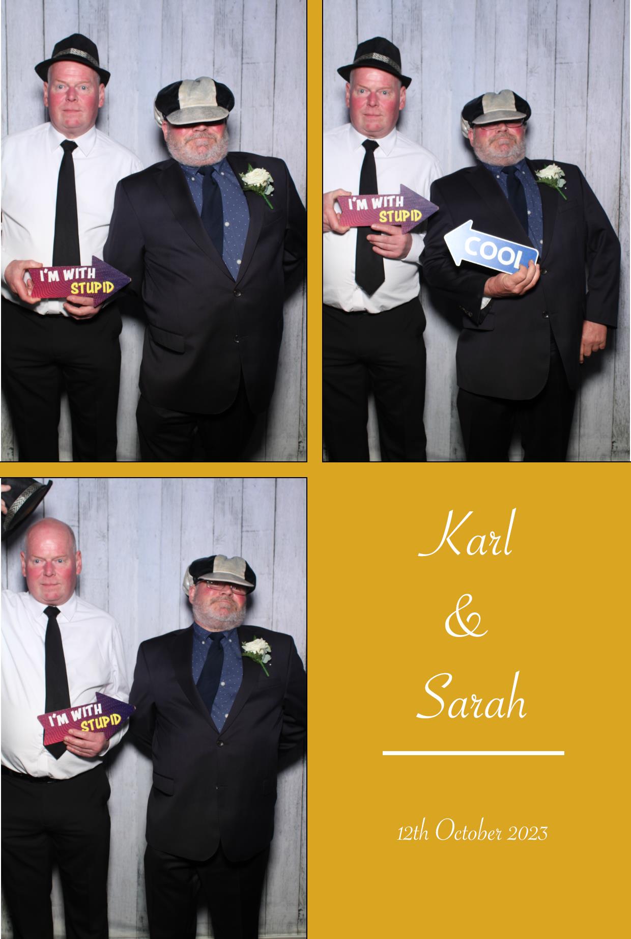 Karl & Sarah's Wedding | View more photos from the event at gallery.boothtube.co.uk/u/BoothtubeLtd/Karl-Sarahs-Wedding