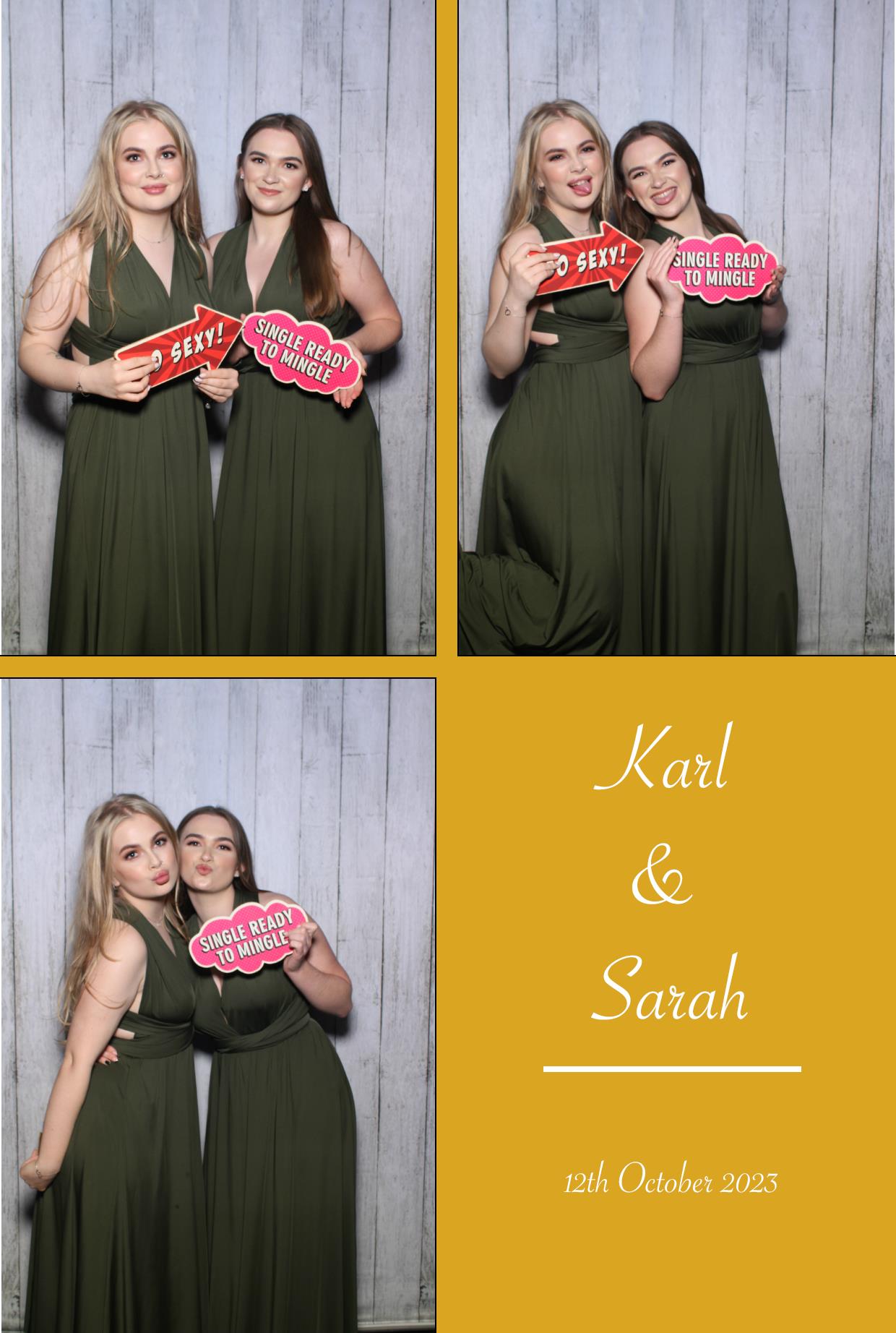 Karl & Sarah's Wedding | View more photos from the event at gallery.boothtube.co.uk/u/BoothtubeLtd/Karl-Sarahs-Wedding