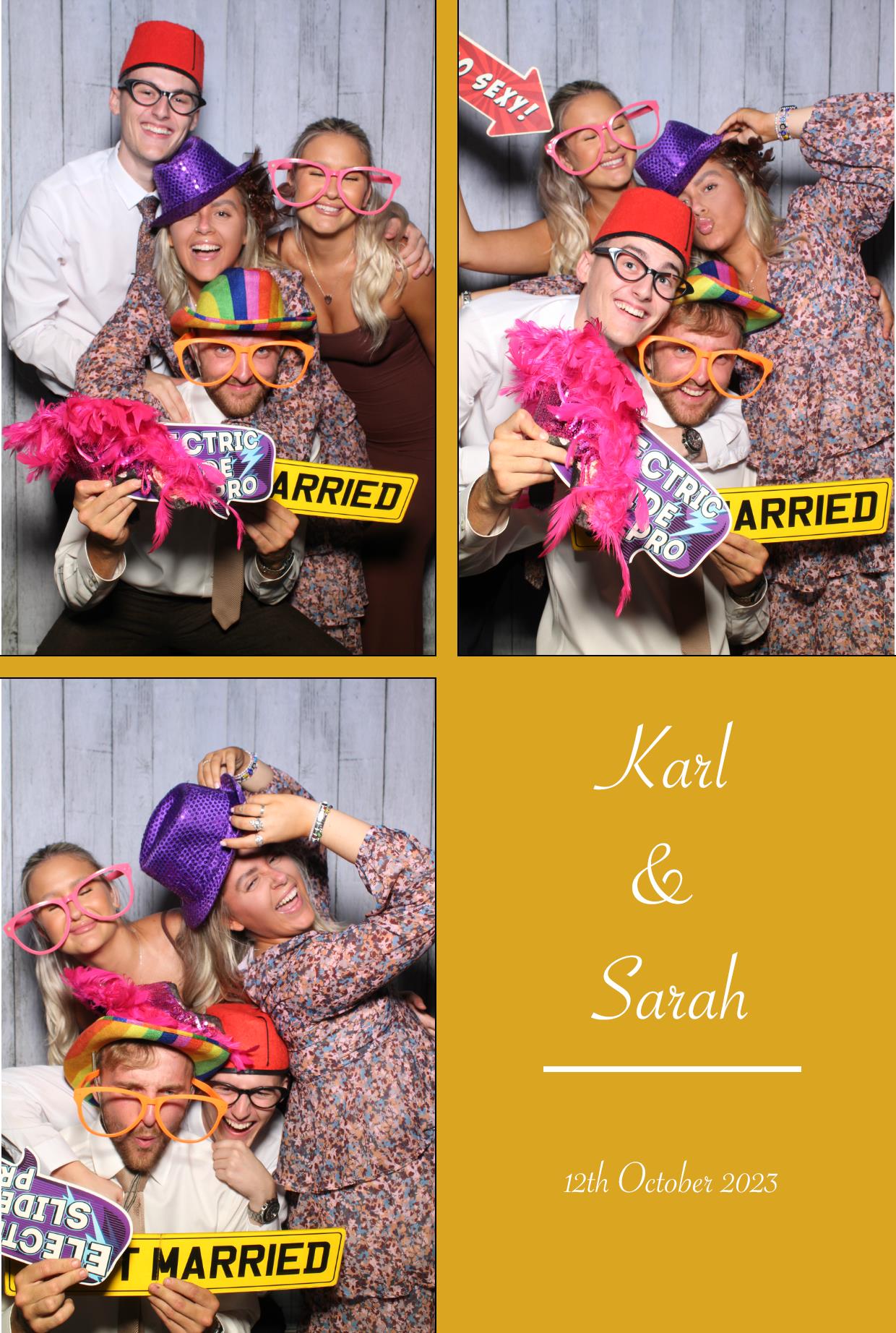 Karl & Sarah's Wedding | View more photos from the event at gallery.boothtube.co.uk/u/BoothtubeLtd/Karl-Sarahs-Wedding