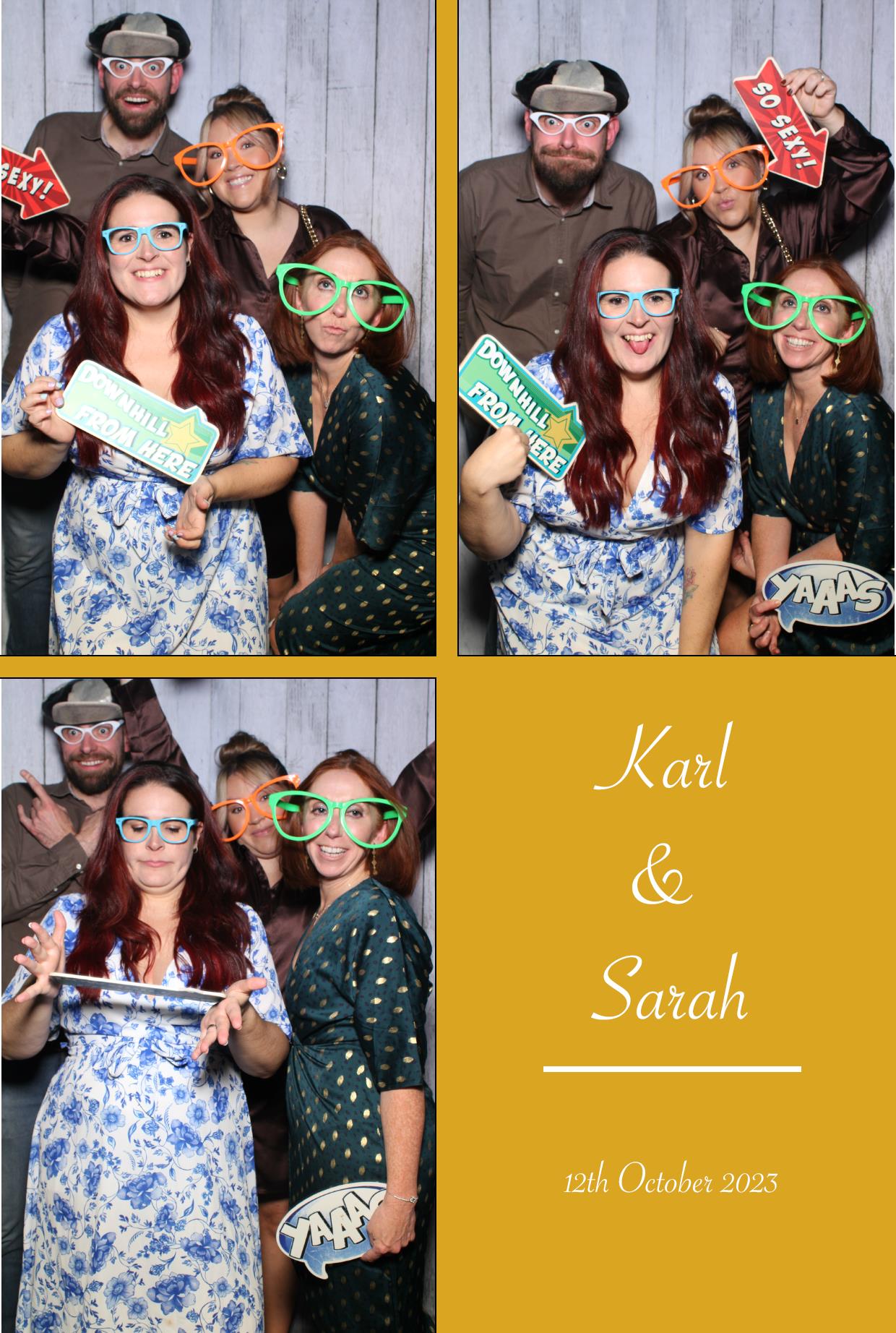 Karl & Sarah's Wedding | View more photos from the event at gallery.boothtube.co.uk/u/BoothtubeLtd/Karl-Sarahs-Wedding