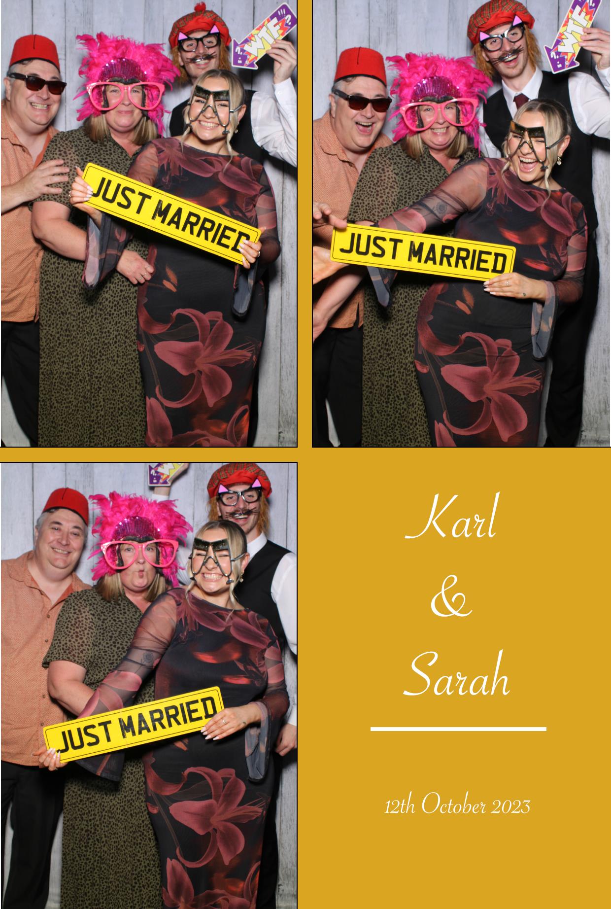 Karl & Sarah's Wedding | View more photos from the event at gallery.boothtube.co.uk/u/BoothtubeLtd/Karl-Sarahs-Wedding
