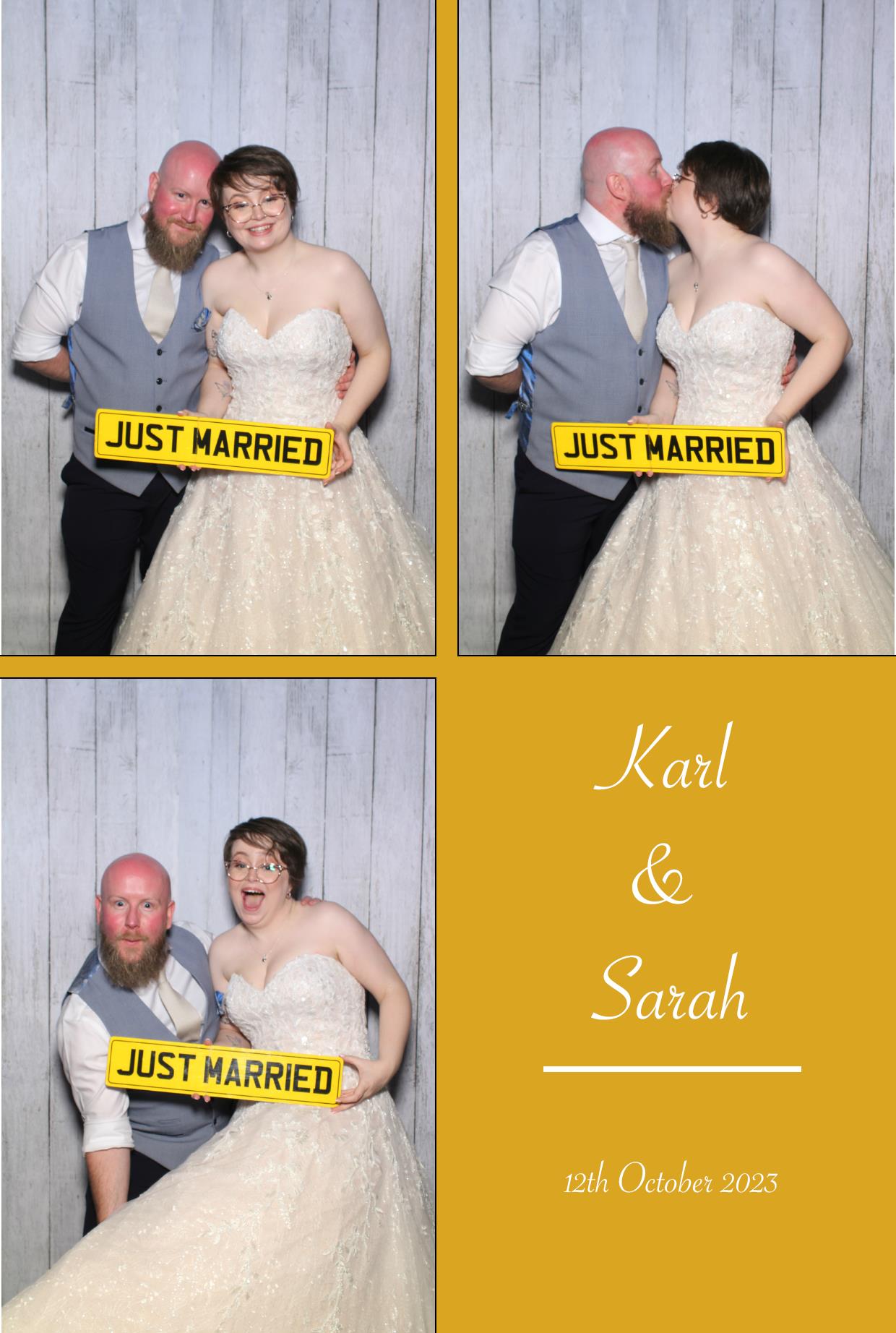 Karl & Sarah's Wedding | View more photos from the event at gallery.boothtube.co.uk/u/BoothtubeLtd/Karl-Sarahs-Wedding