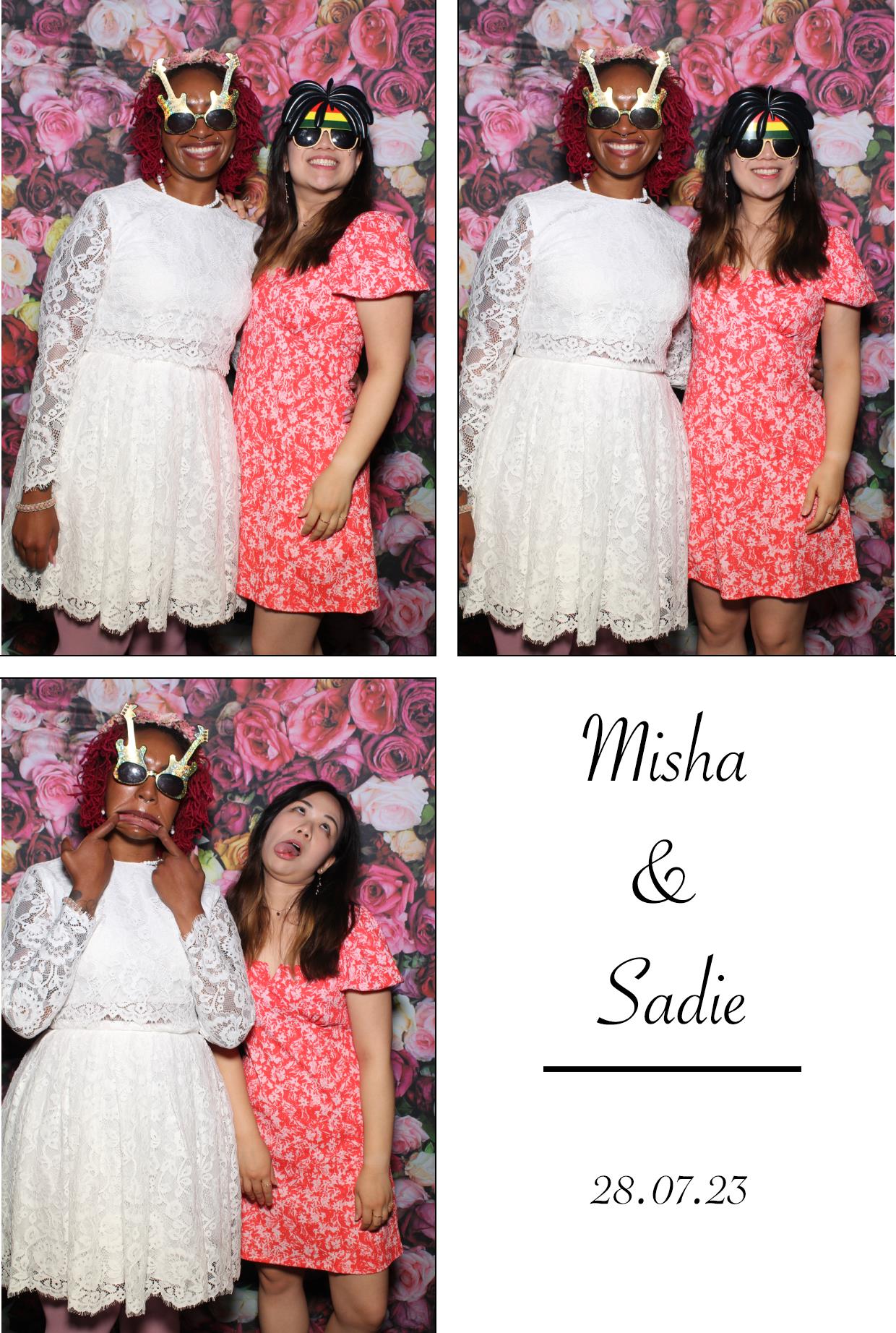 Misha & Sadie's Wedding | View more photos from the event at gallery.boothtube.co.uk/u/BoothtubeLtd/Misha-Sadies-Wedding