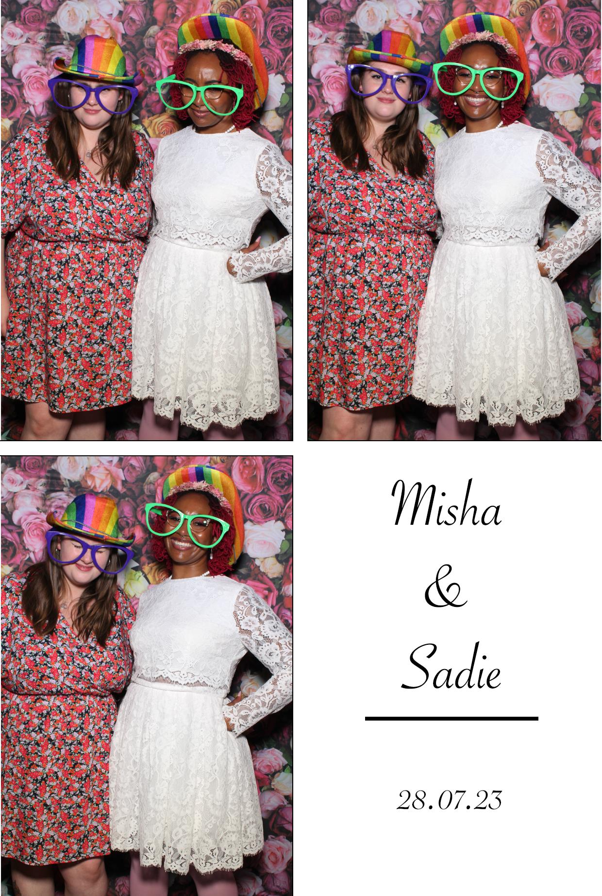 Misha & Sadie's Wedding | View more photos from the event at gallery.boothtube.co.uk/u/BoothtubeLtd/Misha-Sadies-Wedding