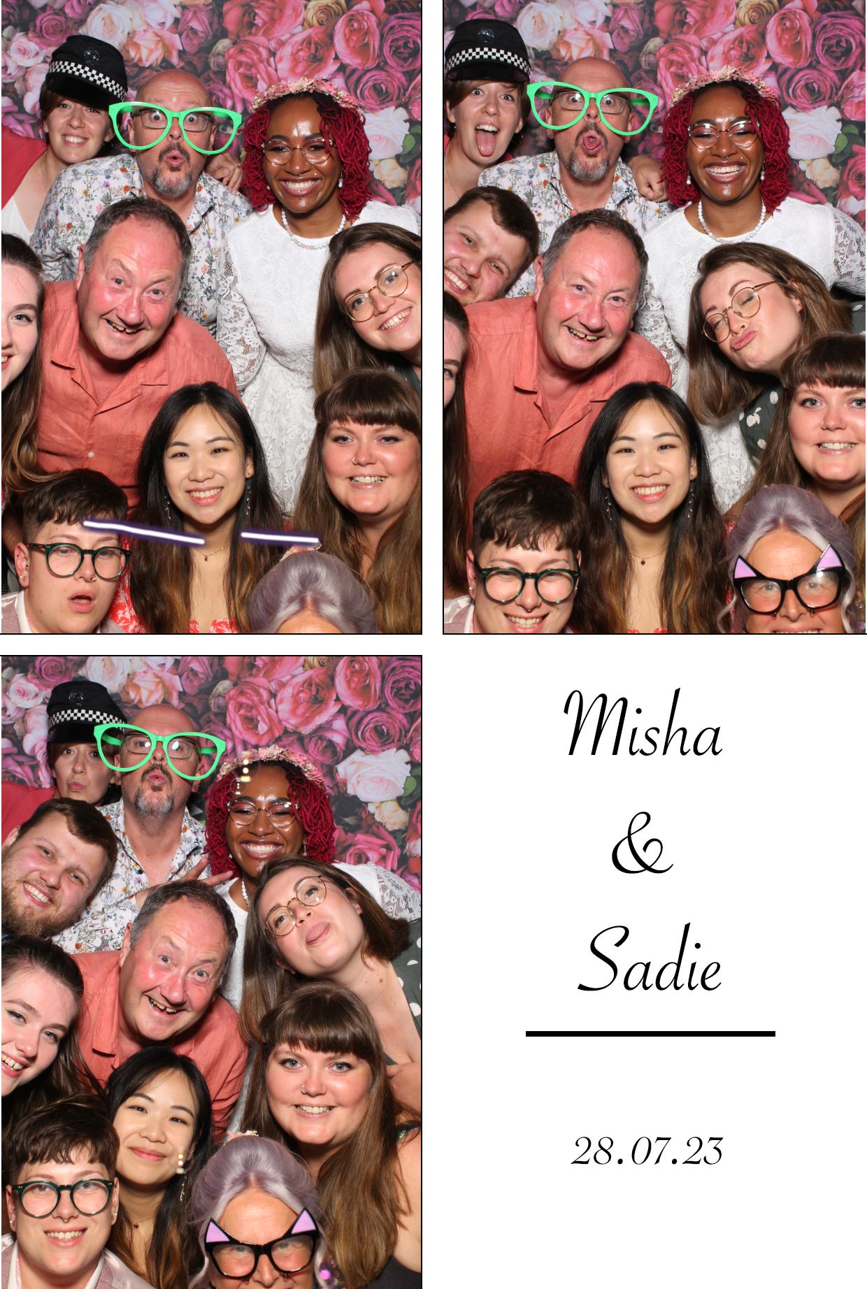 Misha & Sadie's Wedding | View more photos from the event at gallery.boothtube.co.uk/u/BoothtubeLtd/Misha-Sadies-Wedding