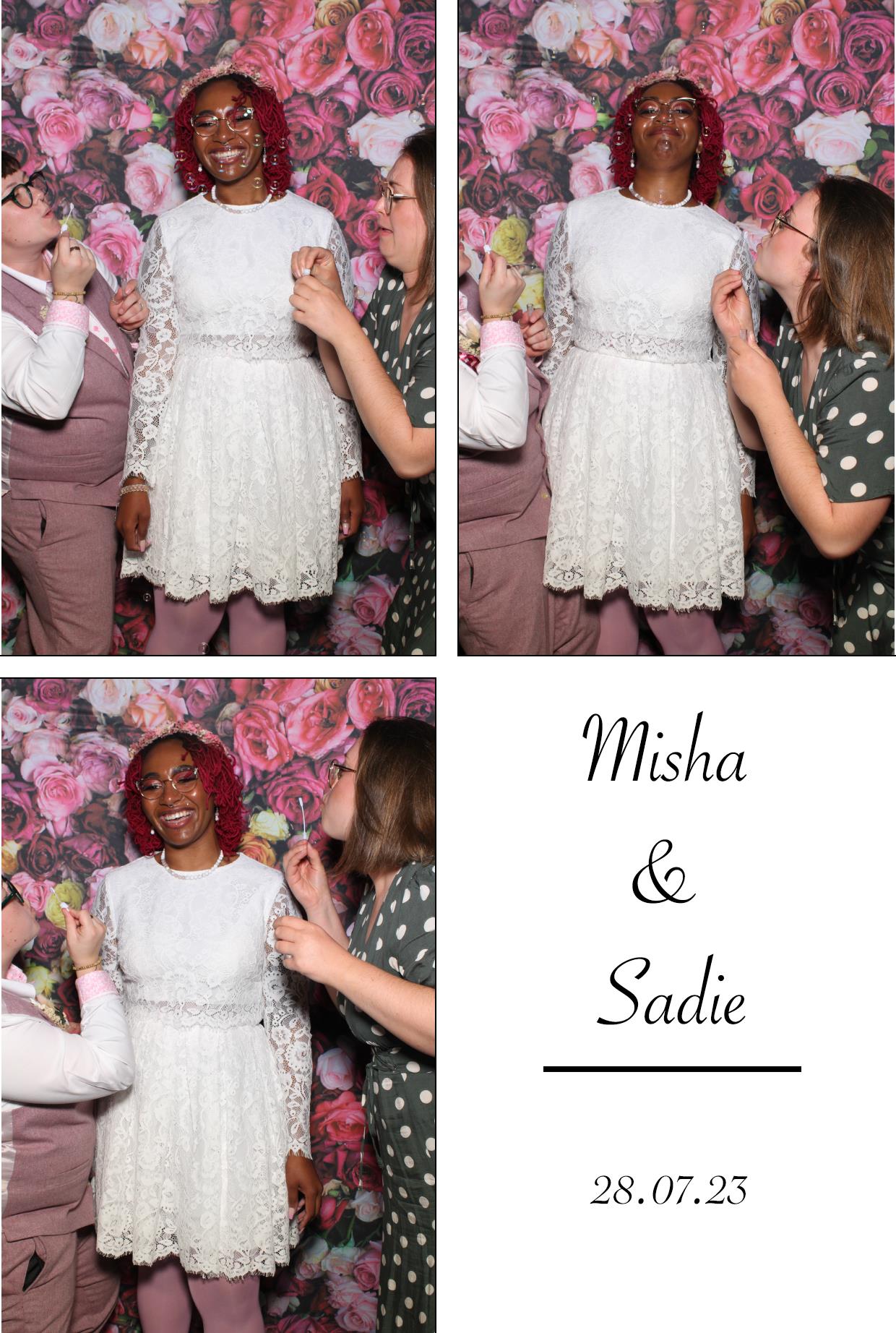 Misha & Sadie's Wedding | View more photos from the event at gallery.boothtube.co.uk/u/BoothtubeLtd/Misha-Sadies-Wedding