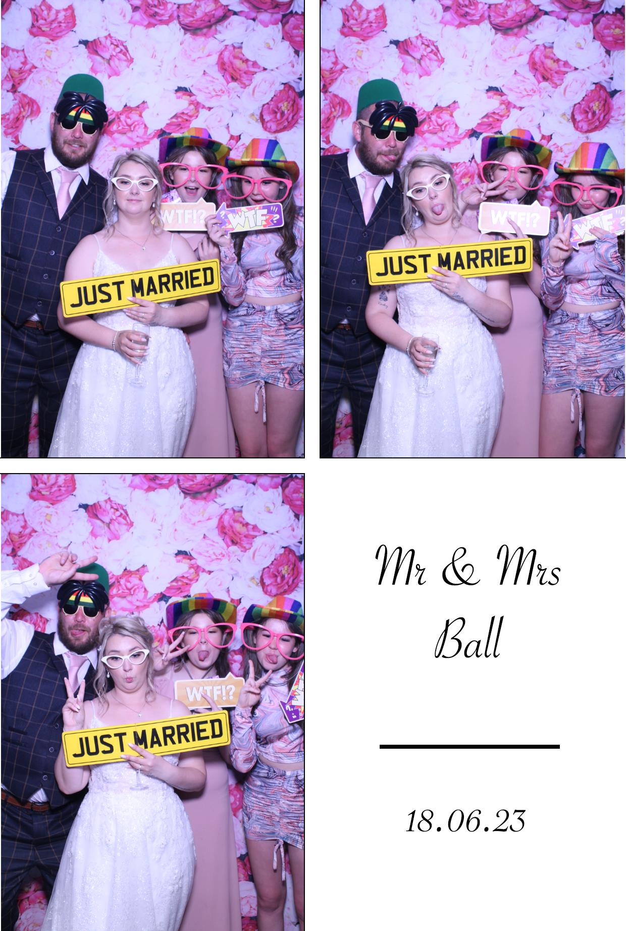 Mr & Mrs Ball's Wedding | View more photos from the event at gallery.boothtube.co.uk/u/BoothtubeLtd/Mr-Mrs-Balls-Wedding