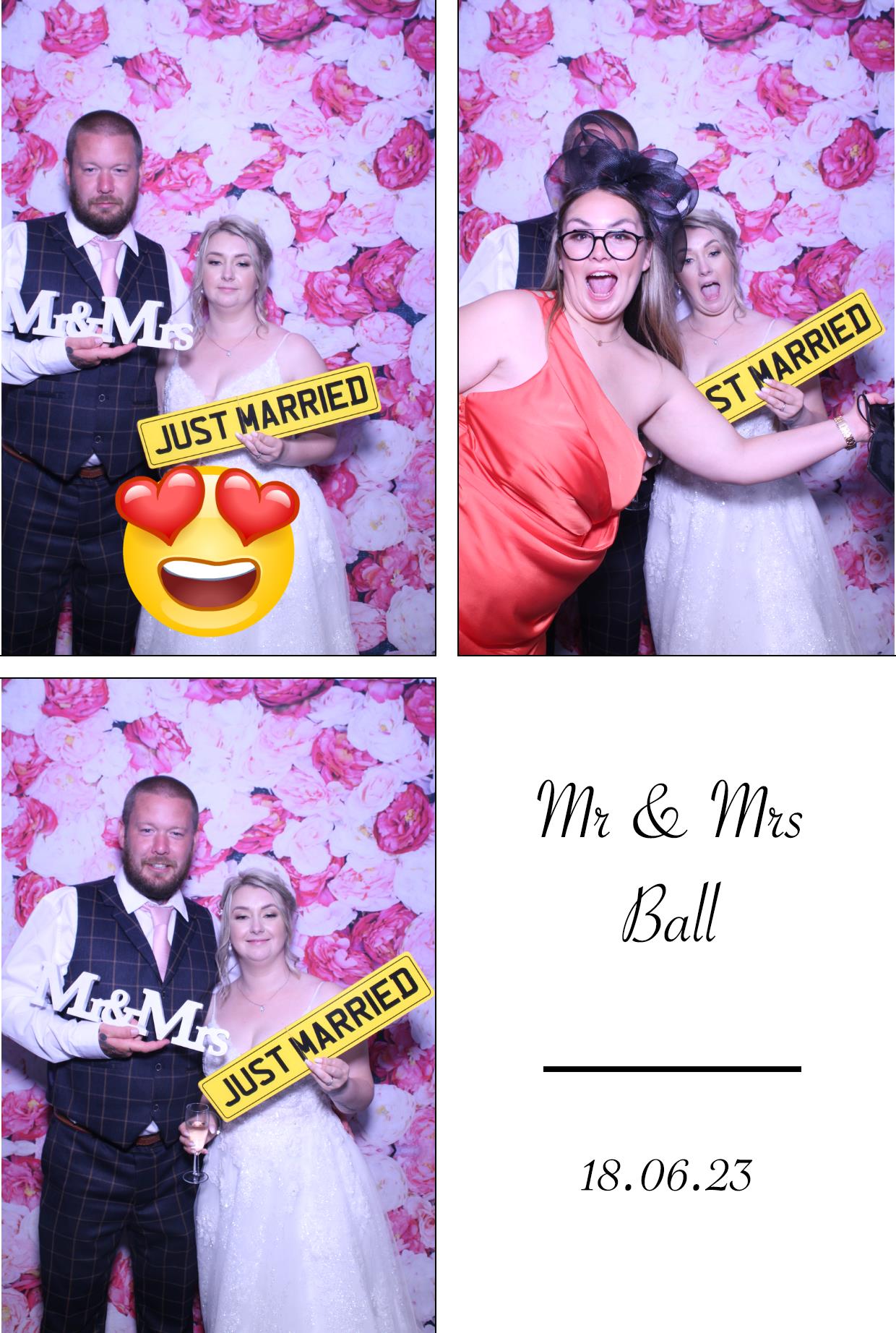 Mr & Mrs Ball's Wedding | View more photos from the event at gallery.boothtube.co.uk/u/BoothtubeLtd/Mr-Mrs-Balls-Wedding