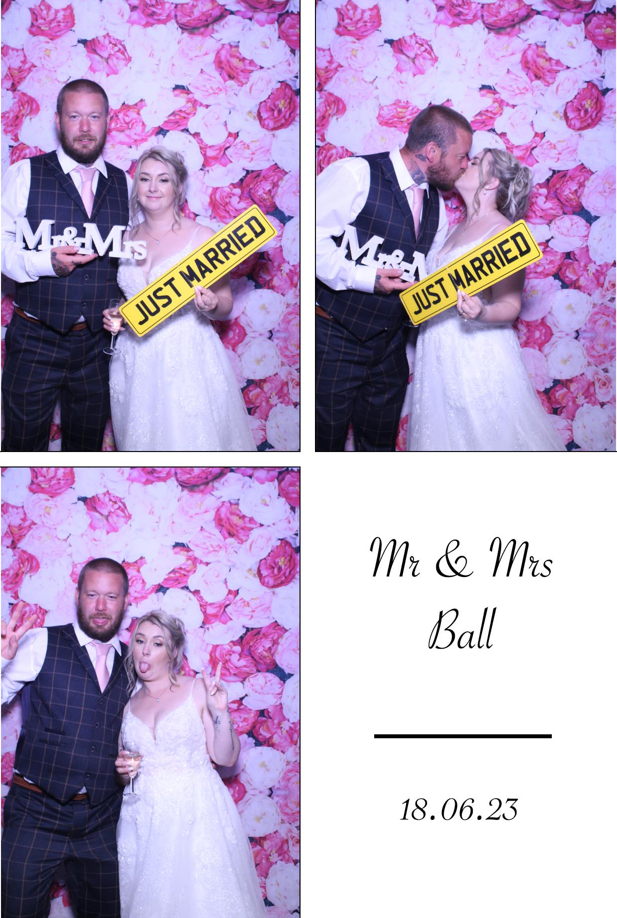 Mr & Mrs Ball's Wedding | View more photos from the event at gallery.boothtube.co.uk/u/BoothtubeLtd/Mr-Mrs-Balls-Wedding