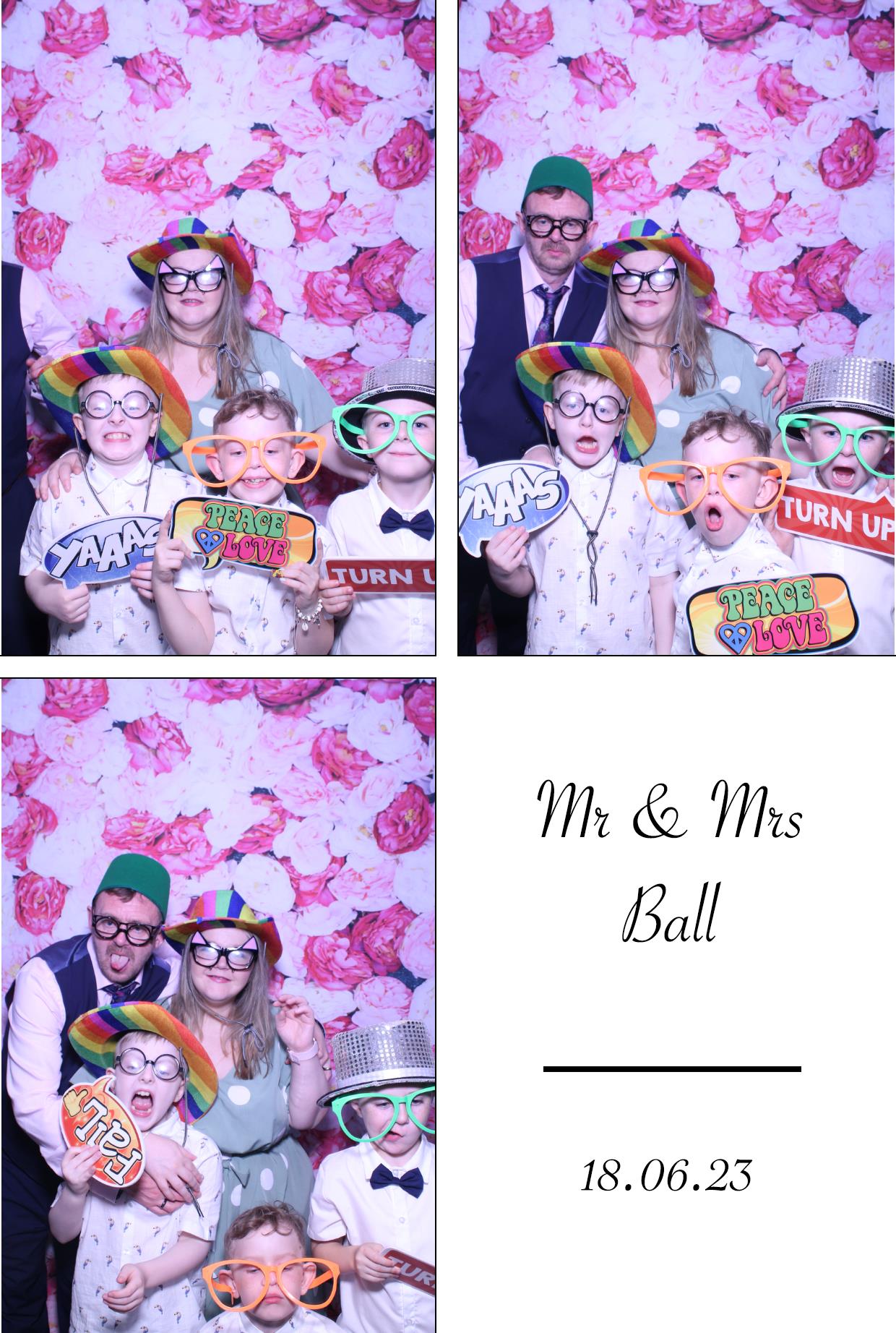 Mr & Mrs Ball's Wedding | View more photos from the event at gallery.boothtube.co.uk/u/BoothtubeLtd/Mr-Mrs-Balls-Wedding