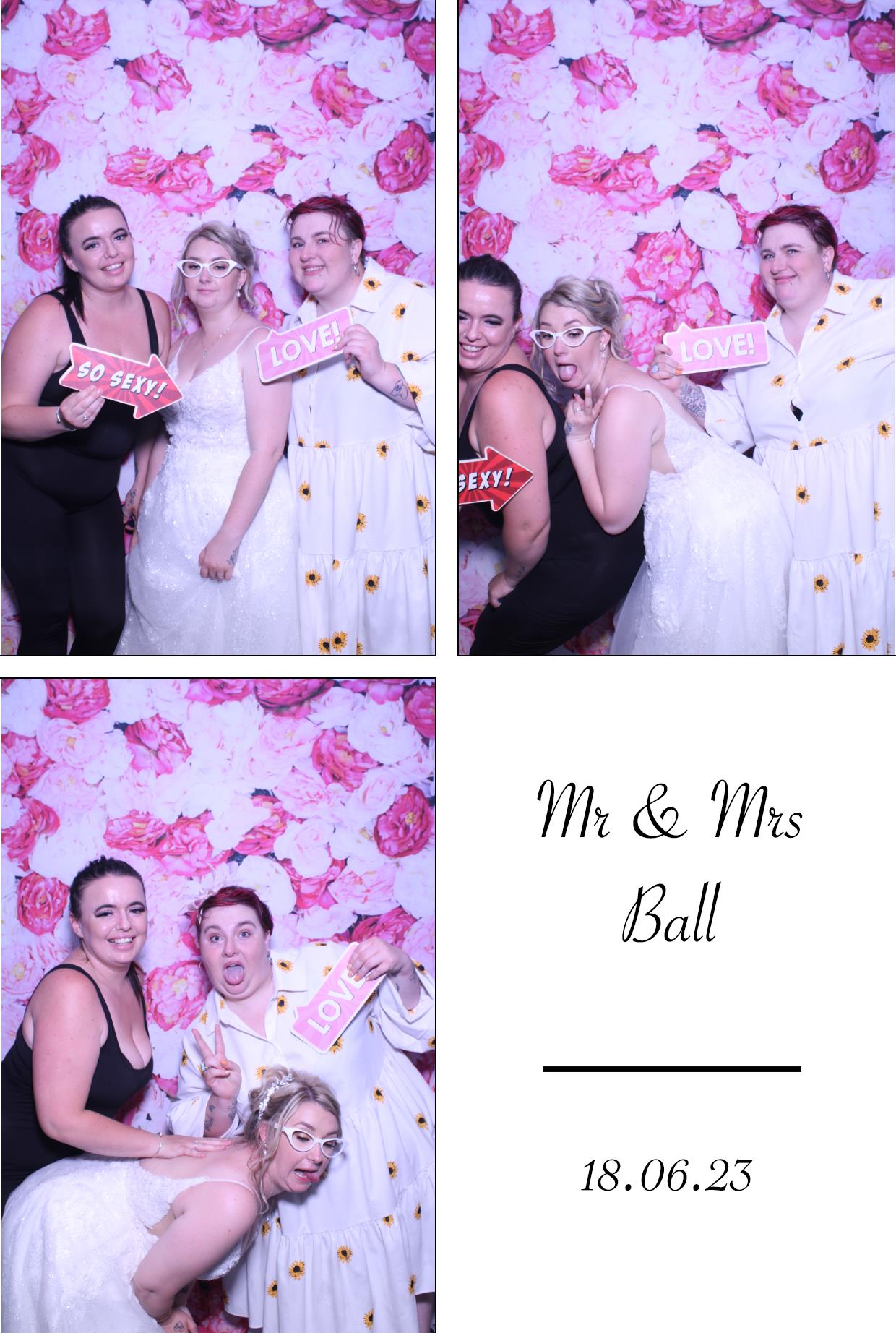 Mr & Mrs Ball's Wedding | View more photos from the event at gallery.boothtube.co.uk/u/BoothtubeLtd/Mr-Mrs-Balls-Wedding