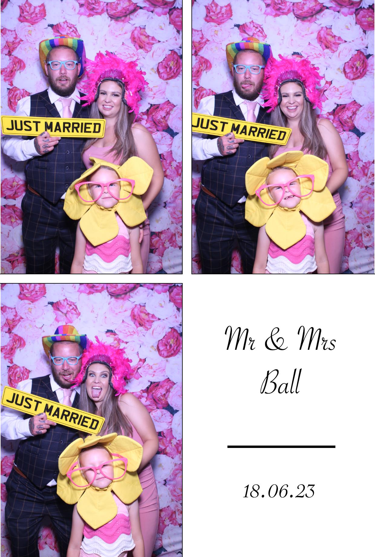 Mr & Mrs Ball's Wedding | View more photos from the event at gallery.boothtube.co.uk/u/BoothtubeLtd/Mr-Mrs-Balls-Wedding