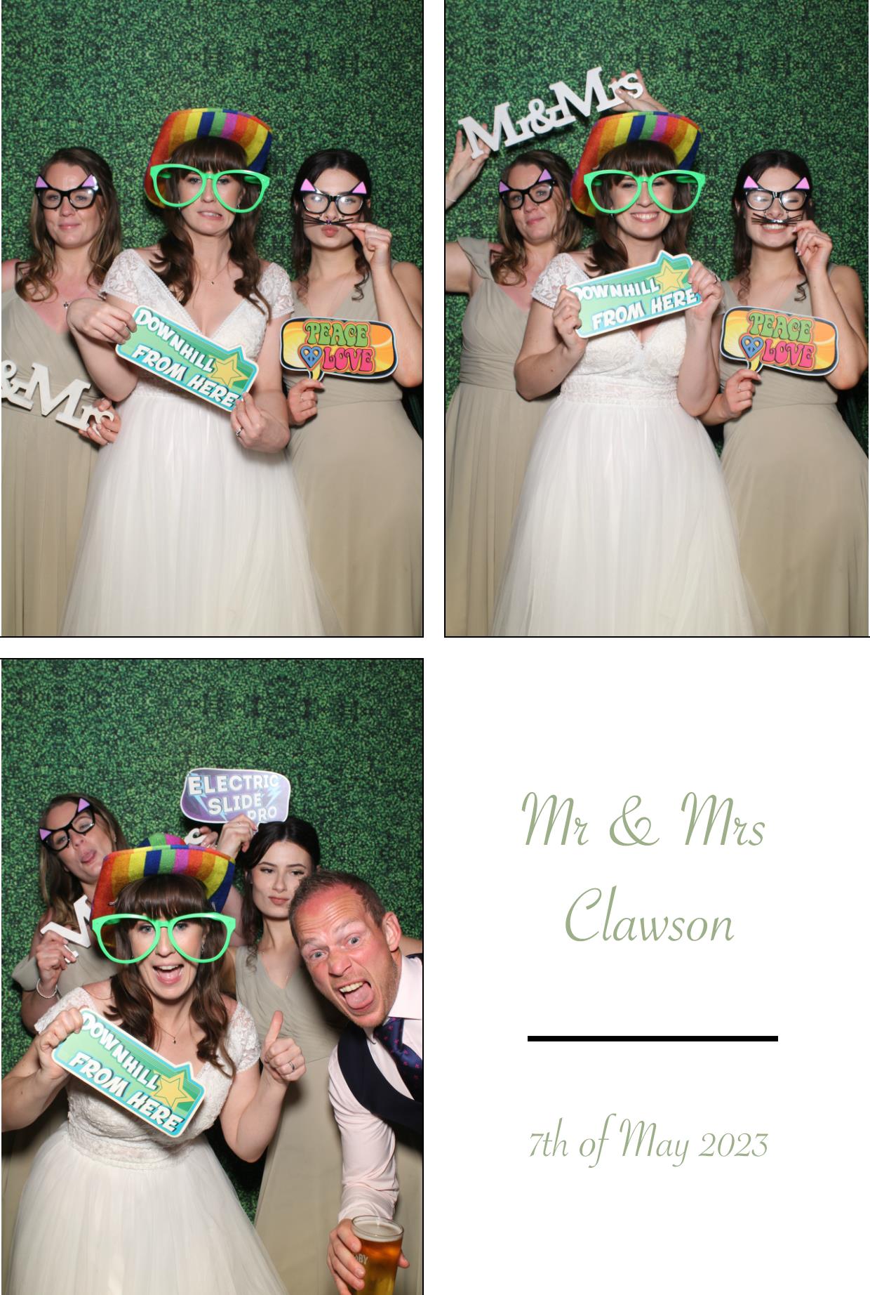 Mr & Mrs Clawson's Wedding | View more photos from the event at gallery.boothtube.co.uk/u/BoothtubeLtd/Mr-Mrs-Clawsons-Wedding