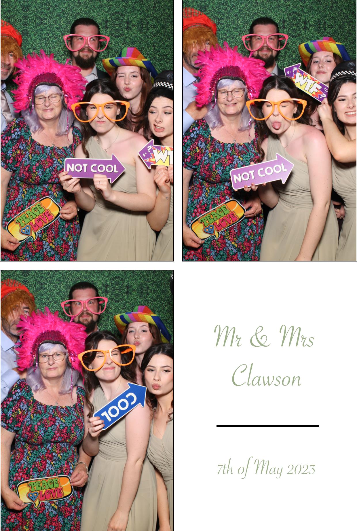 Mr & Mrs Clawson's Wedding | View more photos from the event at gallery.boothtube.co.uk/u/BoothtubeLtd/Mr-Mrs-Clawsons-Wedding