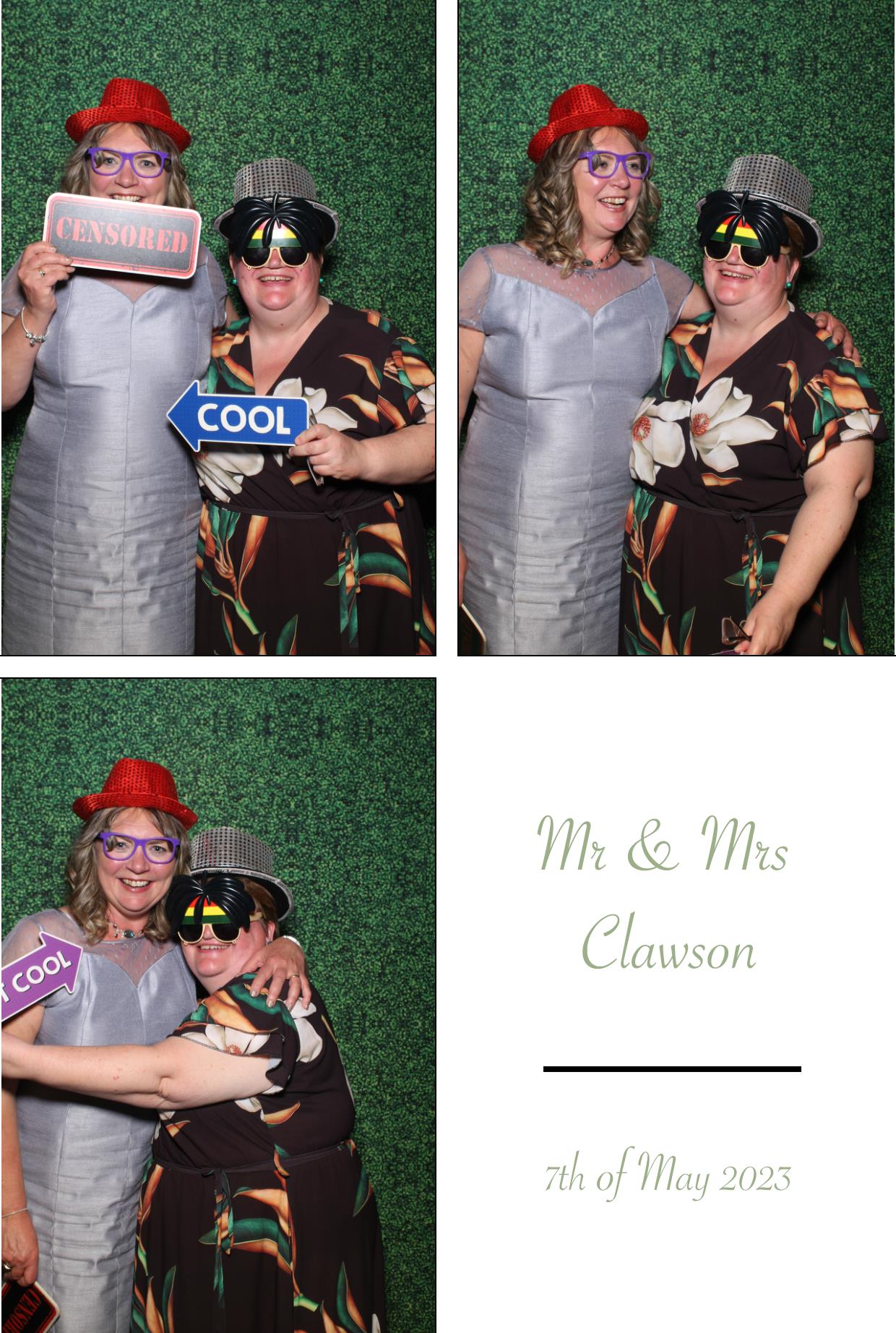 Mr & Mrs Clawson's Wedding | View more photos from the event at gallery.boothtube.co.uk/u/BoothtubeLtd/Mr-Mrs-Clawsons-Wedding
